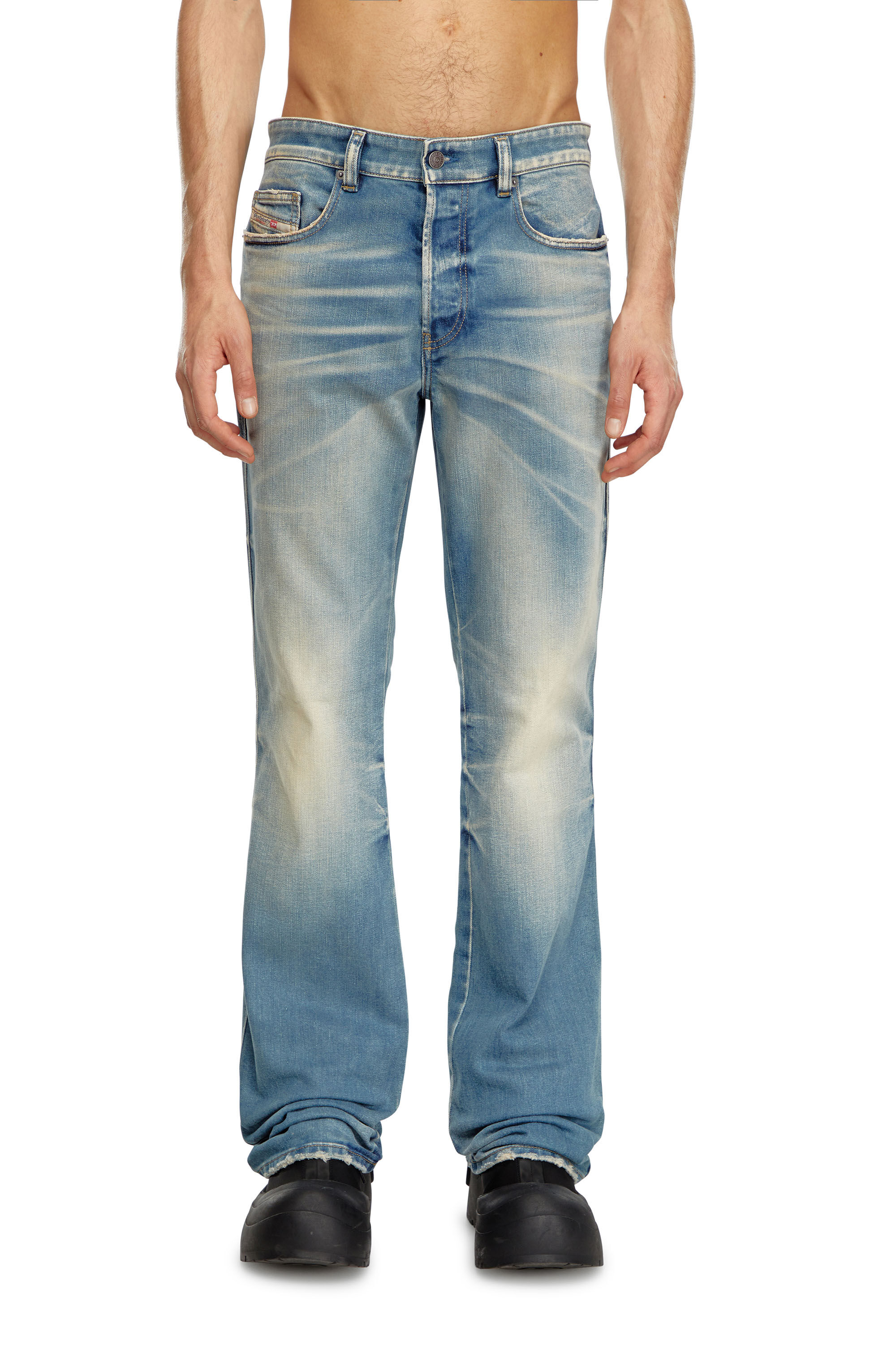 Diesel - Man's Bootcut Jeans 1998 D-Buck 09J62, Medium blue - 3