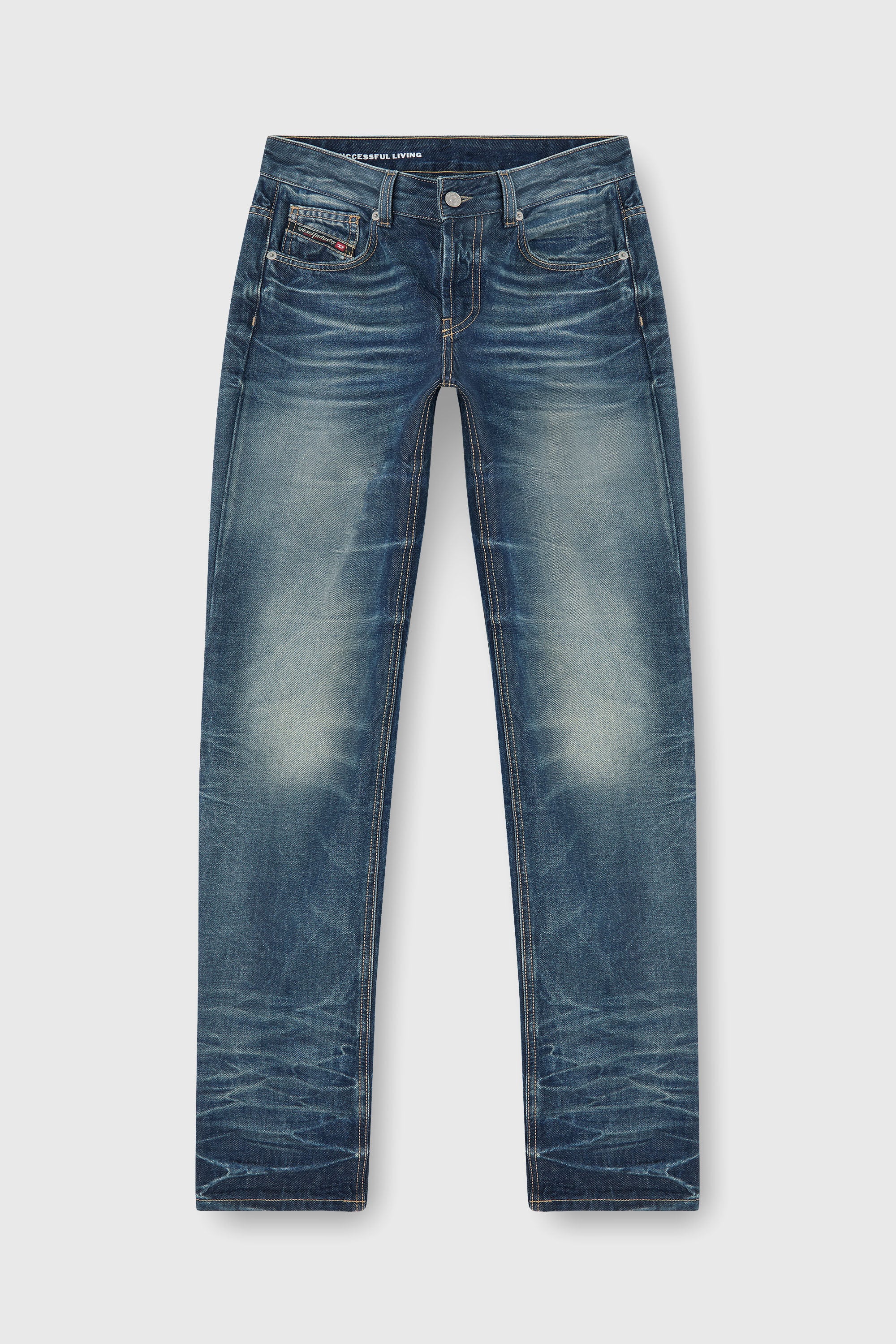 Diesel - Woman's Regular Jeans D-Heel 0DBFC, Medium blue - 7