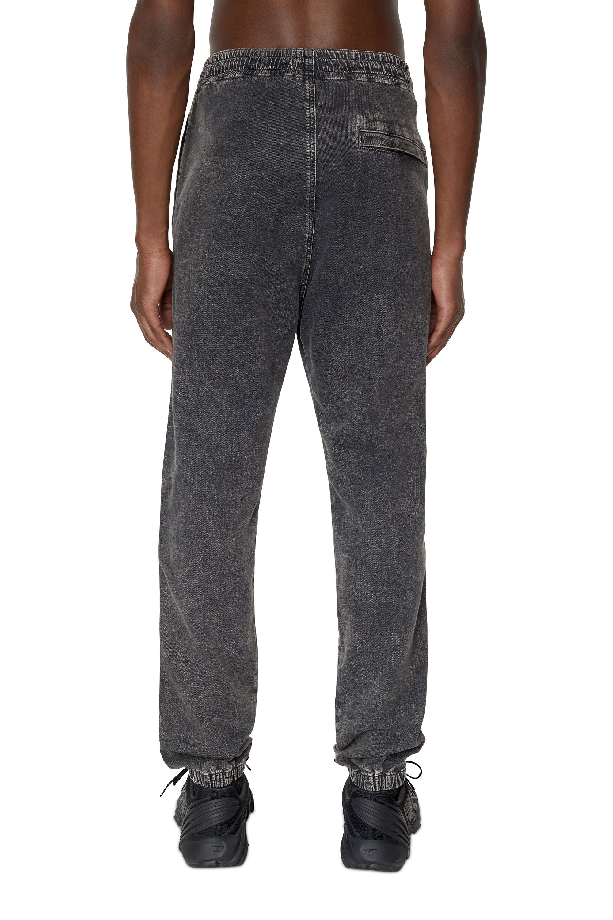 Diesel - D-Lab Track Denim 069ZF Tapered, Black/Dark grey - Image 4
