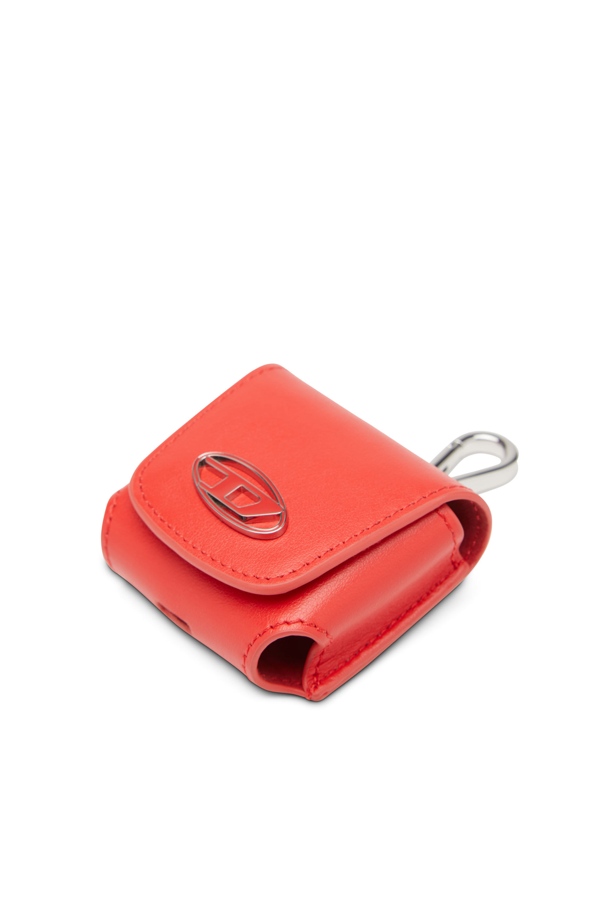 Diesel - HARKY, Man AirPods case in nappa leather in Red - Image 4