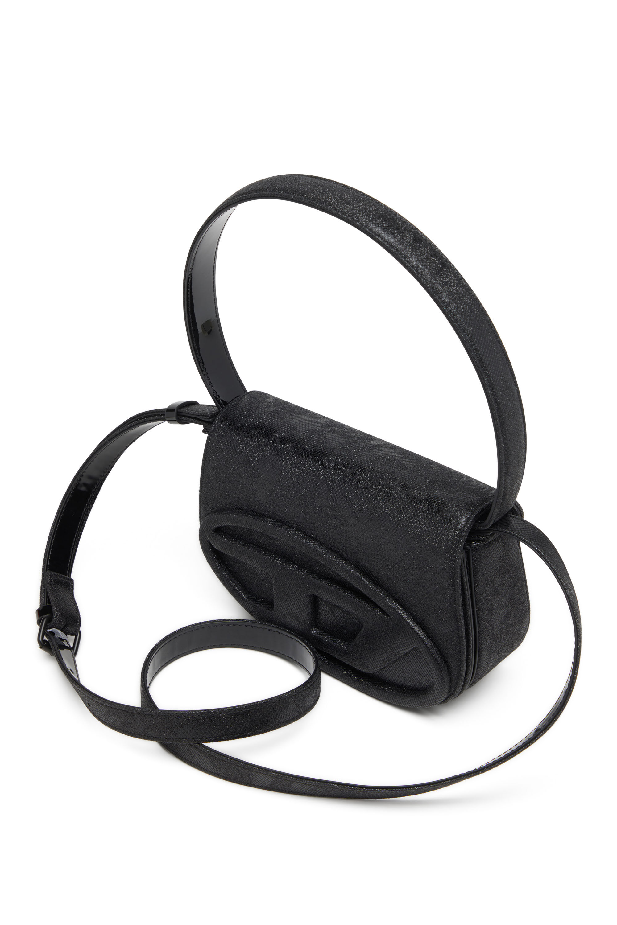 Diesel - 1DR, Woman's Iconic 1DR bag in glitter-camo Lurex in null - 2