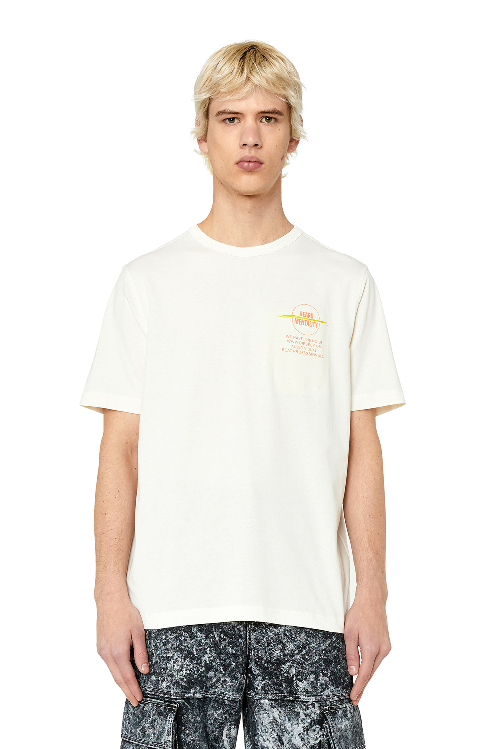 Diesel - T-POUCH, White - Image 3