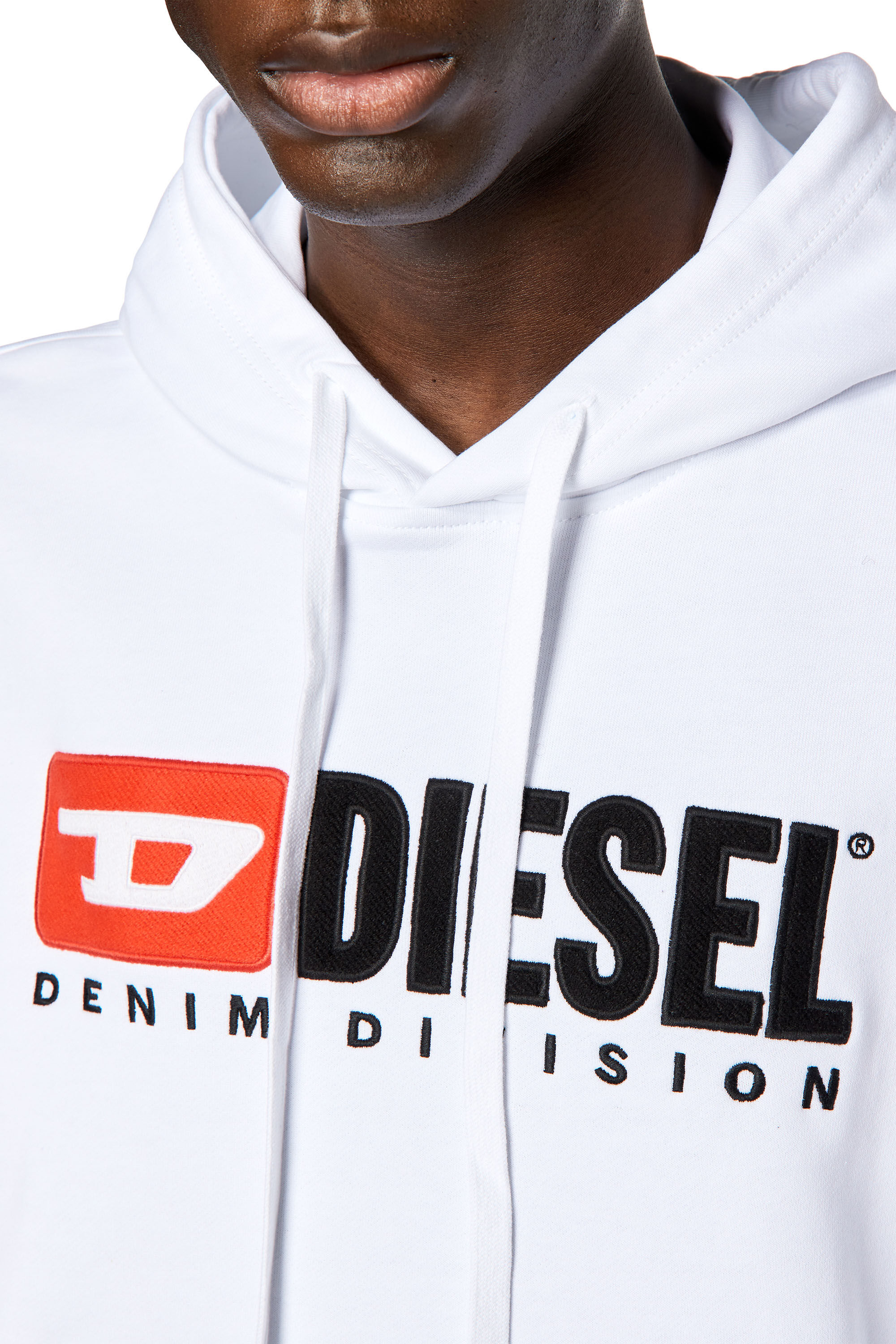 Diesel - S-GINN-HOOD-DIV, White - Image 5