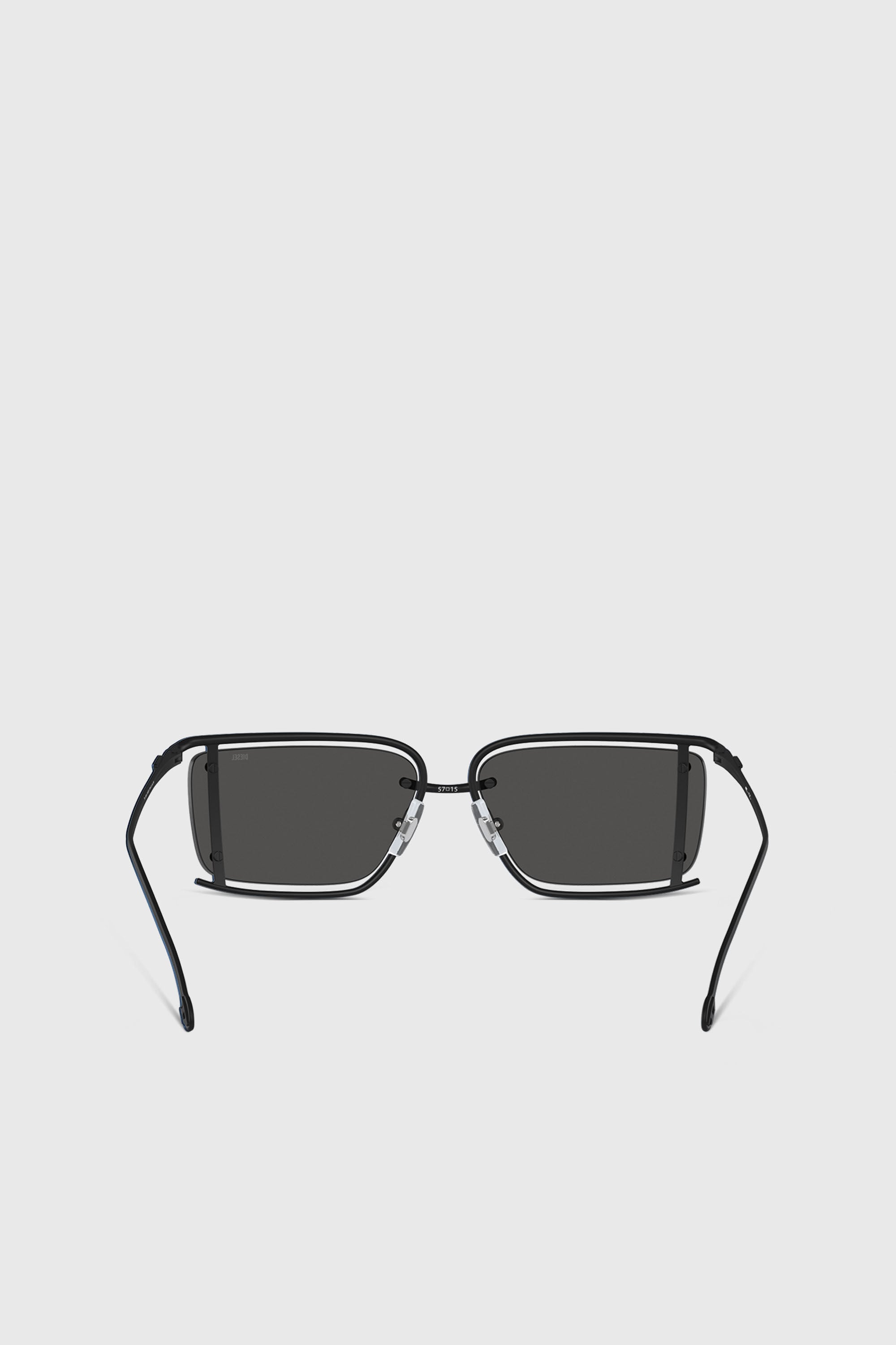 Diesel - 0DL1002, Unisex's Rectangle sunglasses in Black - 3