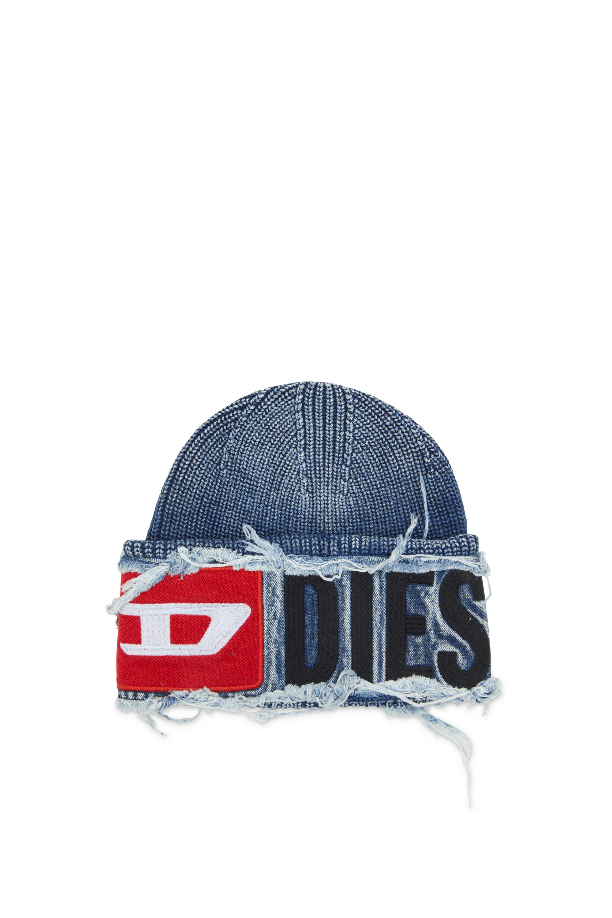 equal beanie blue×red Zig Zag Cuff Beanie w/ Pom – L2 Brands