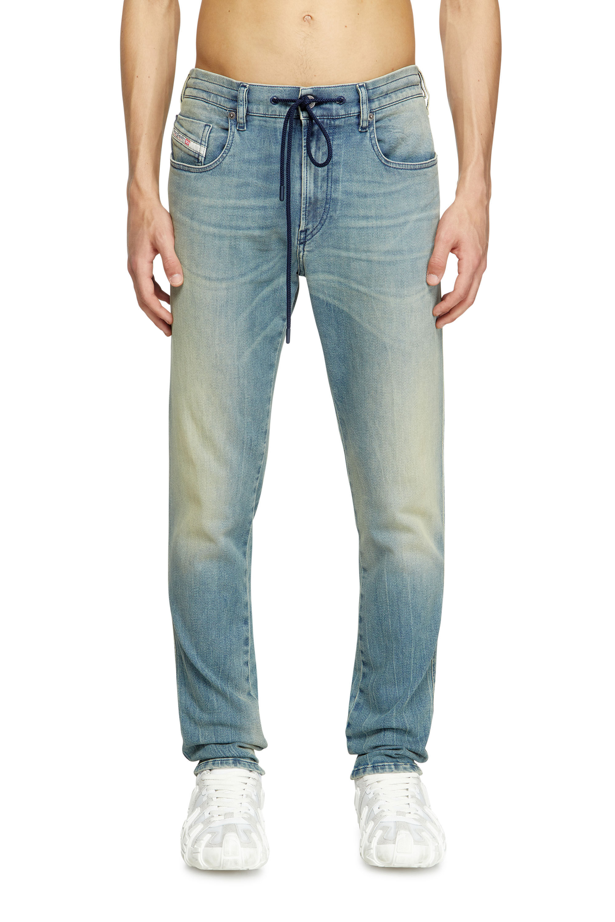 Diesel - Man's Slim 2060 D-Strukt Joggjeans® 09M31, Light Blue - 3