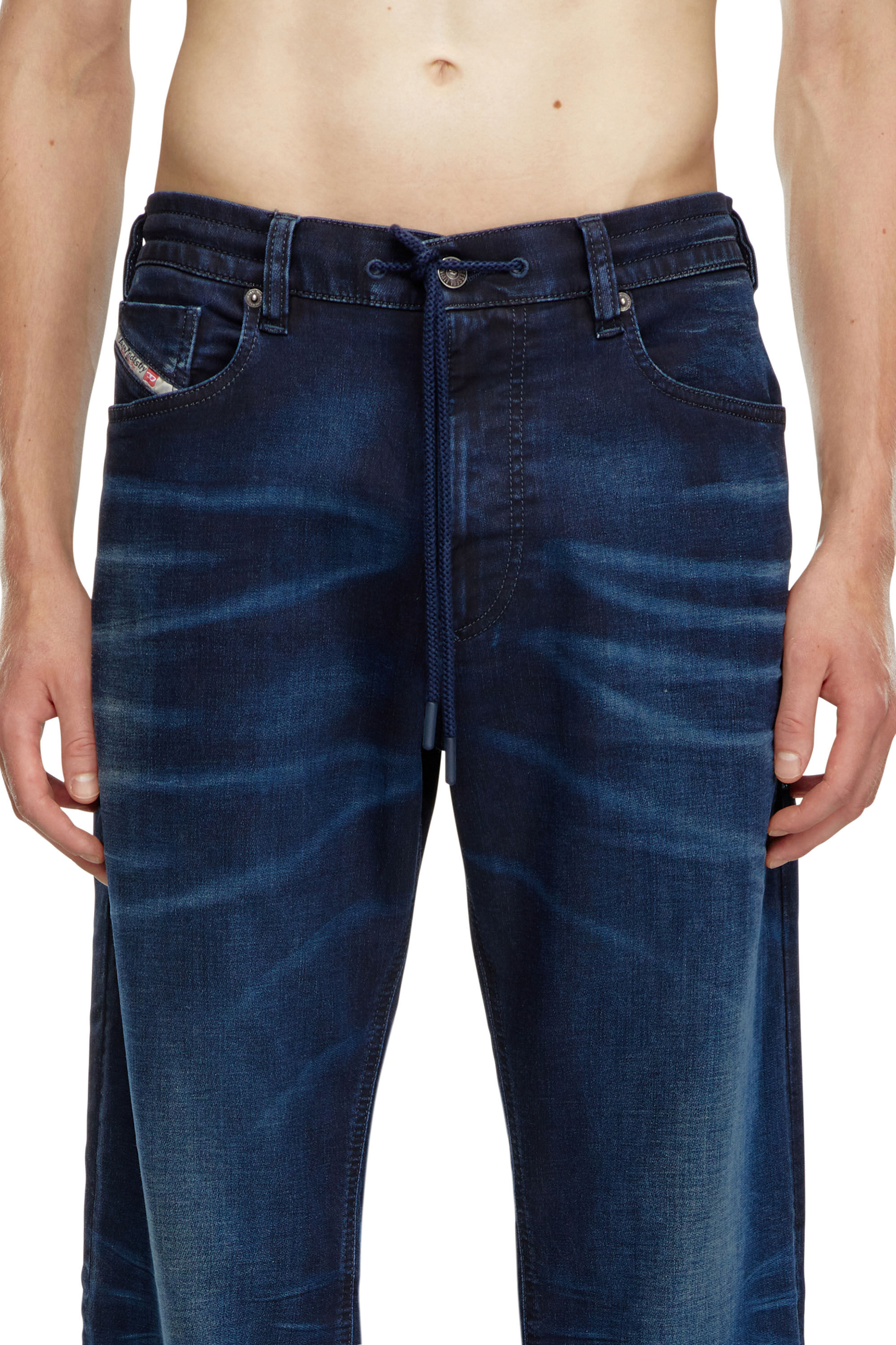 Diesel - Man Straight 2080 D-Reel Joggjeans® 09J35, Dark Blue - Image 5