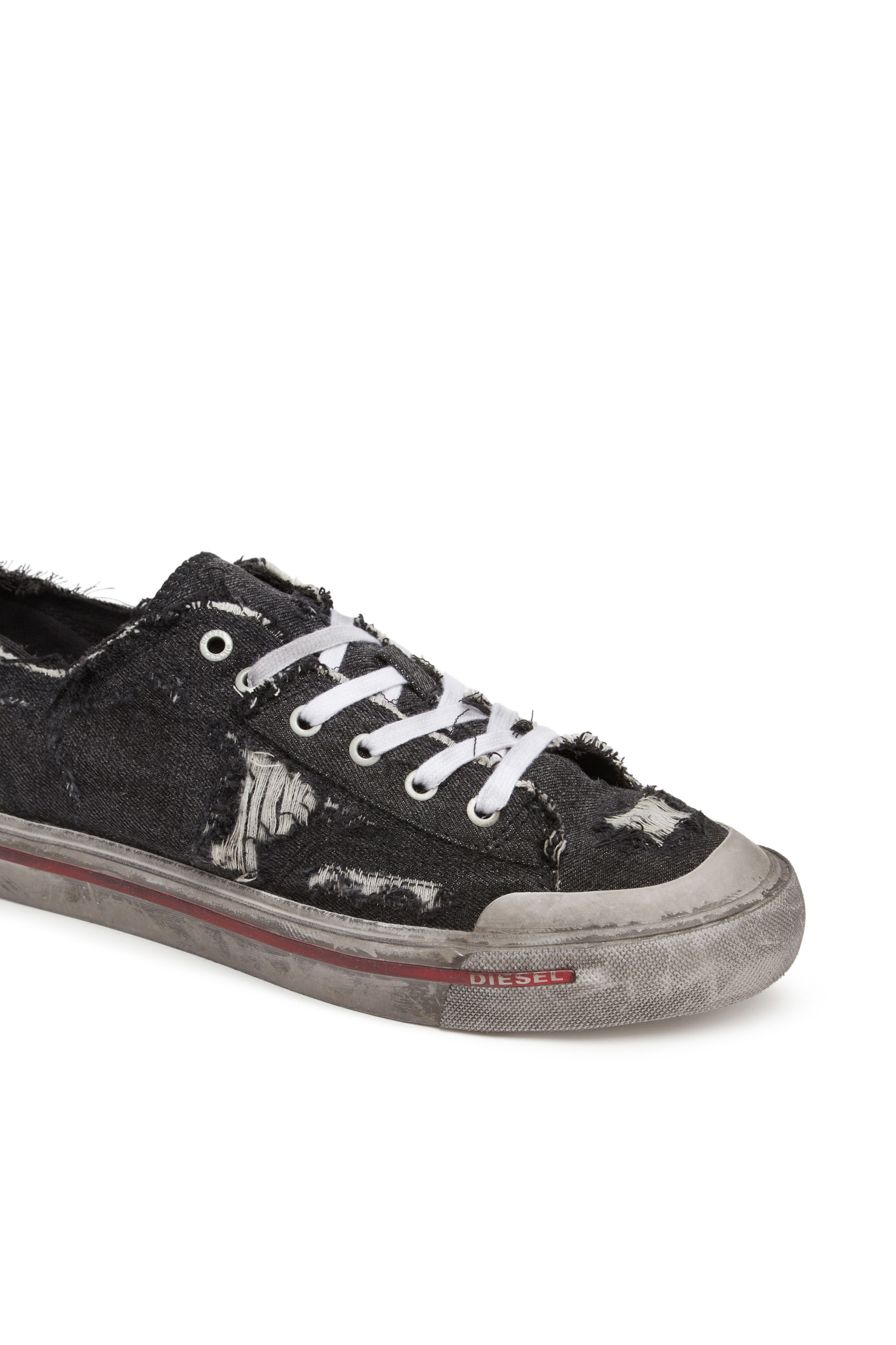 Men s S Athos Low Low top sneakers in frayed denim S ATHOS LOW