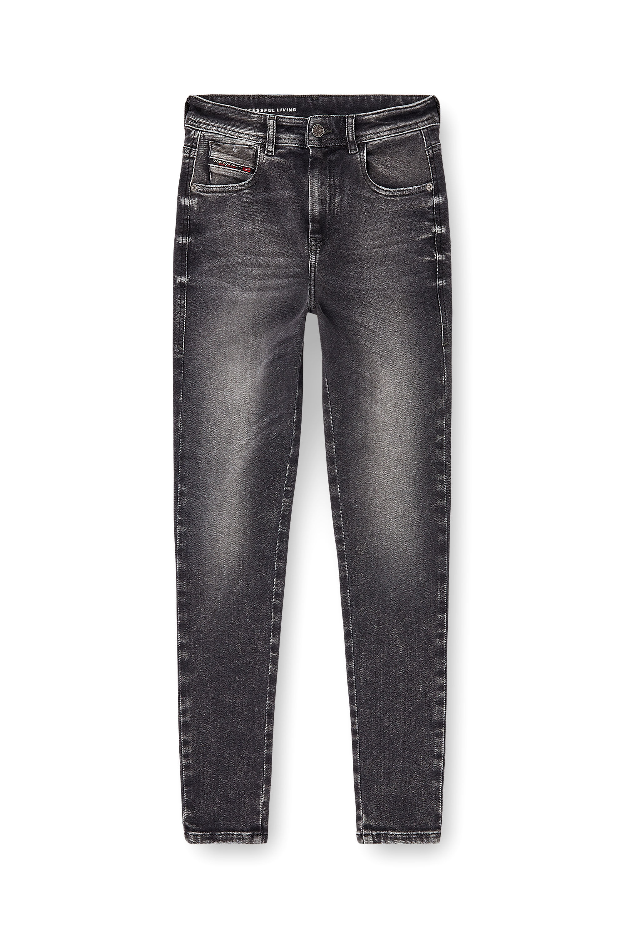 Women's Skinny Jeans | High Waist 1984 Slandy-High | Black/Dark