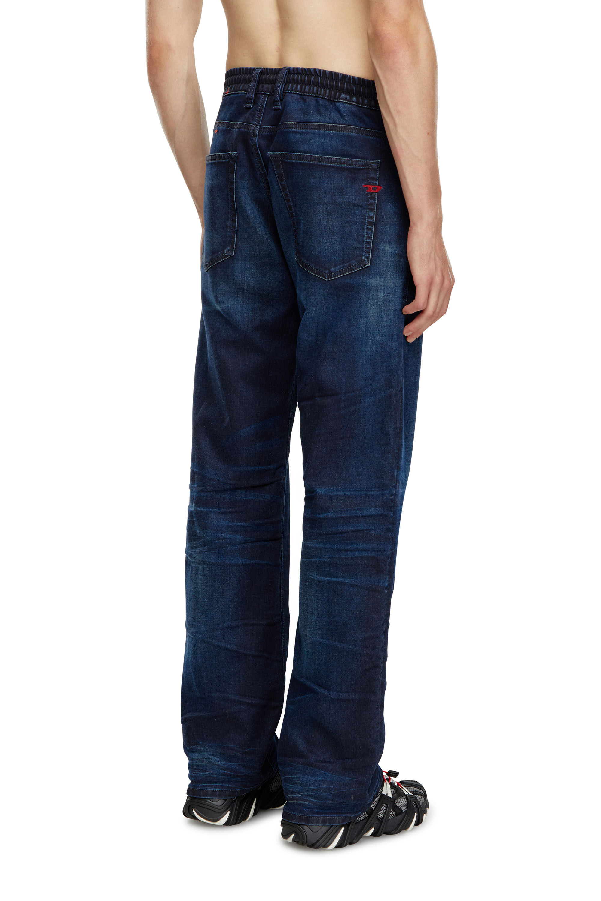 Diesel - Man Straight 2080 D-Reel Joggjeans® 09J35, Dark Blue - Image 4