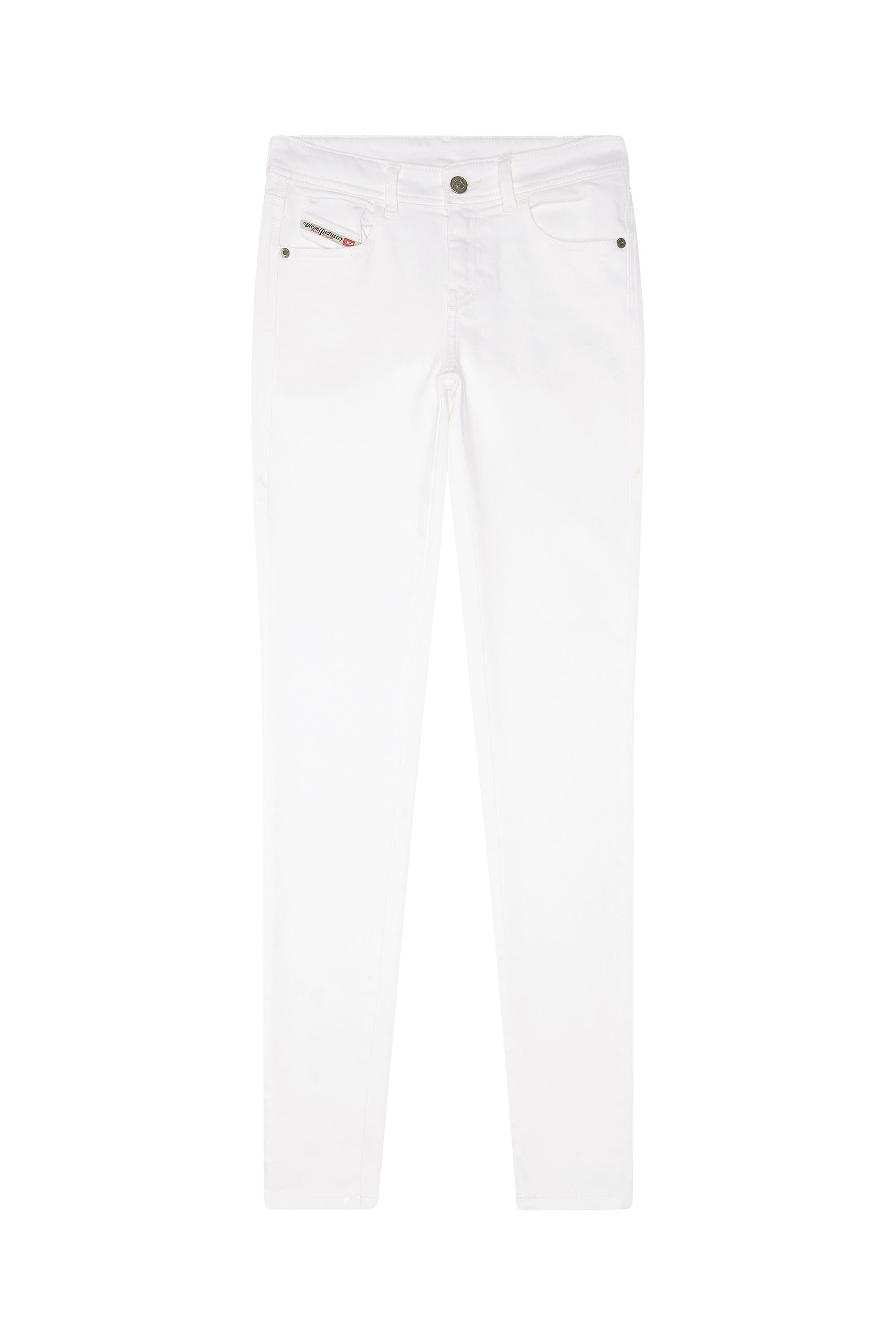 Diesel - Super skinny Jeans 2017 Slandy 09F90, White - Image 2