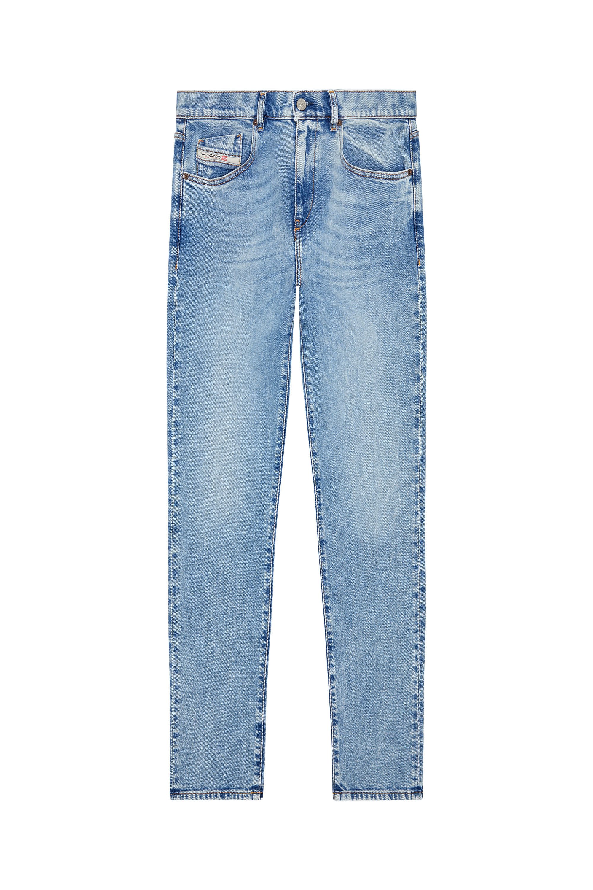 Diesel - Slim Jeans 2019 D-Strukt 9B92L, Light Blue - Image 2