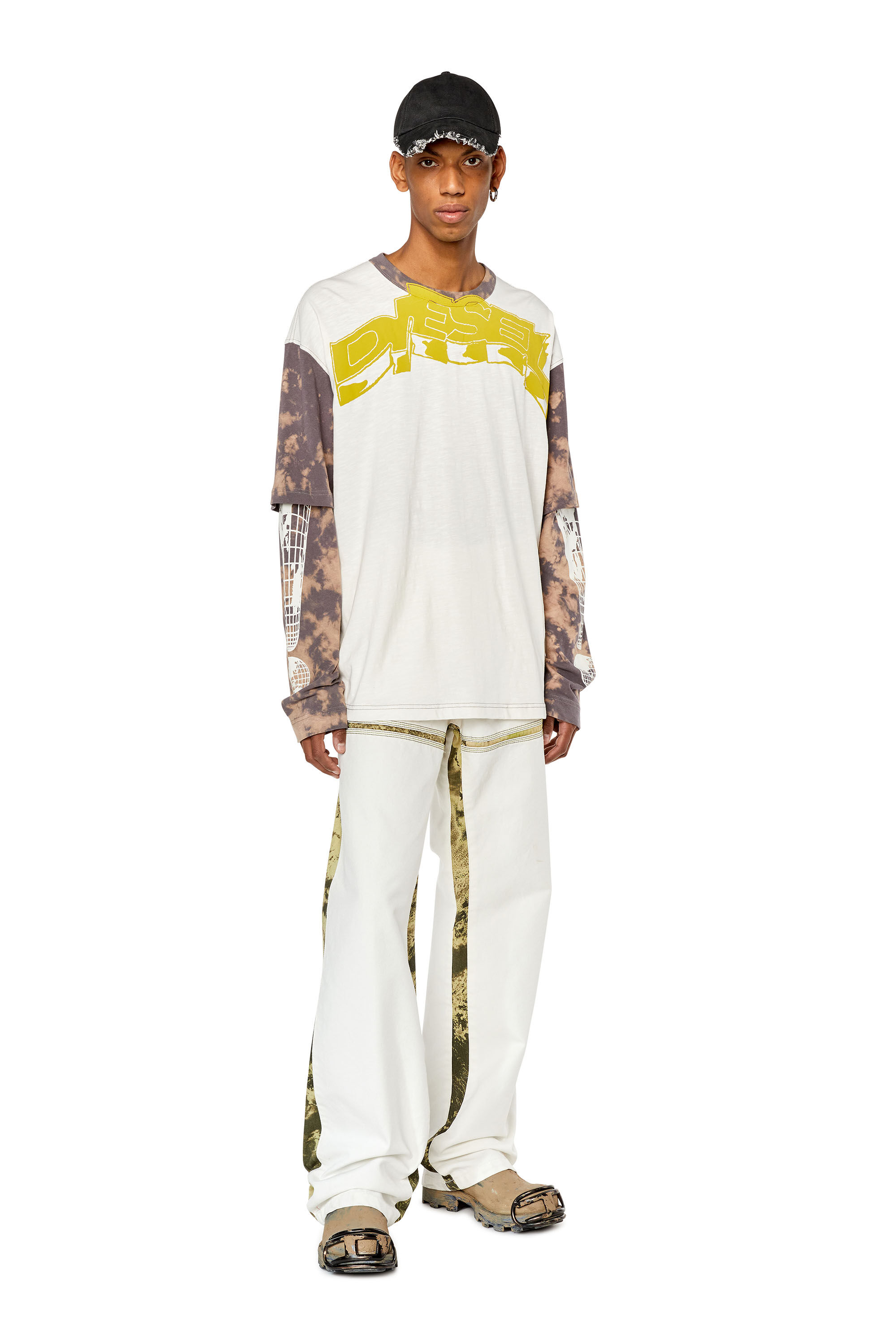 Diesel - T-WESHER, White - Image 1