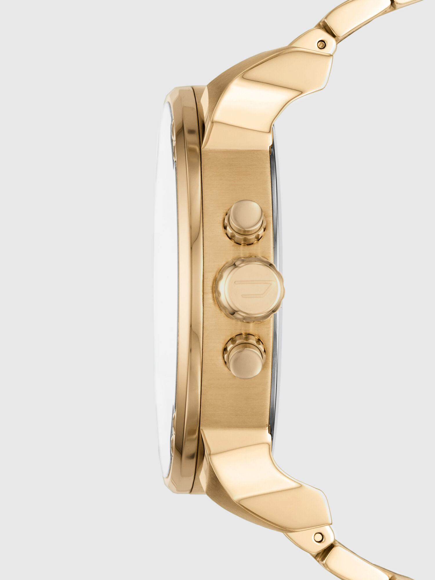 Diesel - DZ7399, Man's Mr. Daddy 2.0 gold-tone watch with detailed dial, 57 mm in Gold - 2