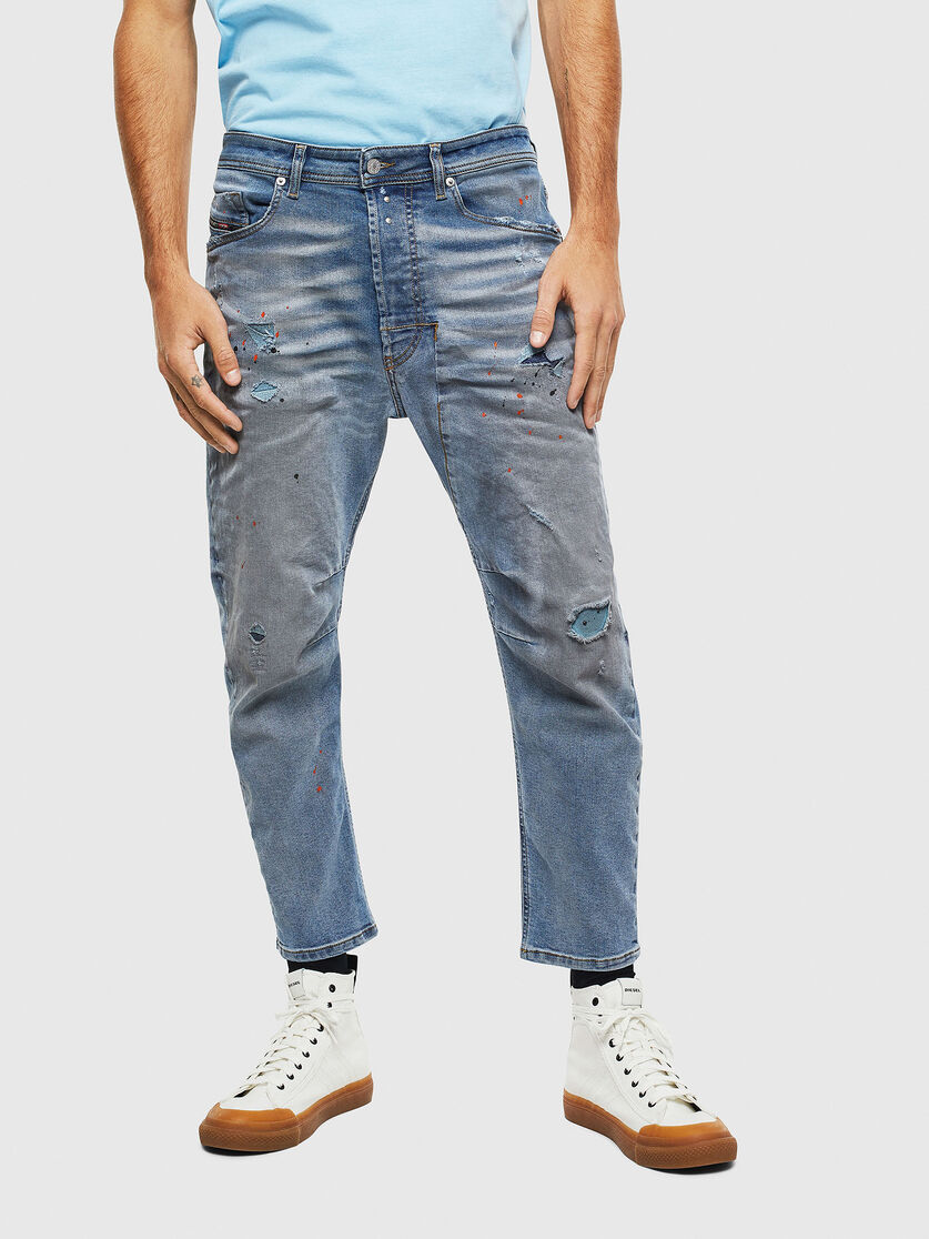 Narrot 009bn Man Carrot Medium Blue Jeans Diesel