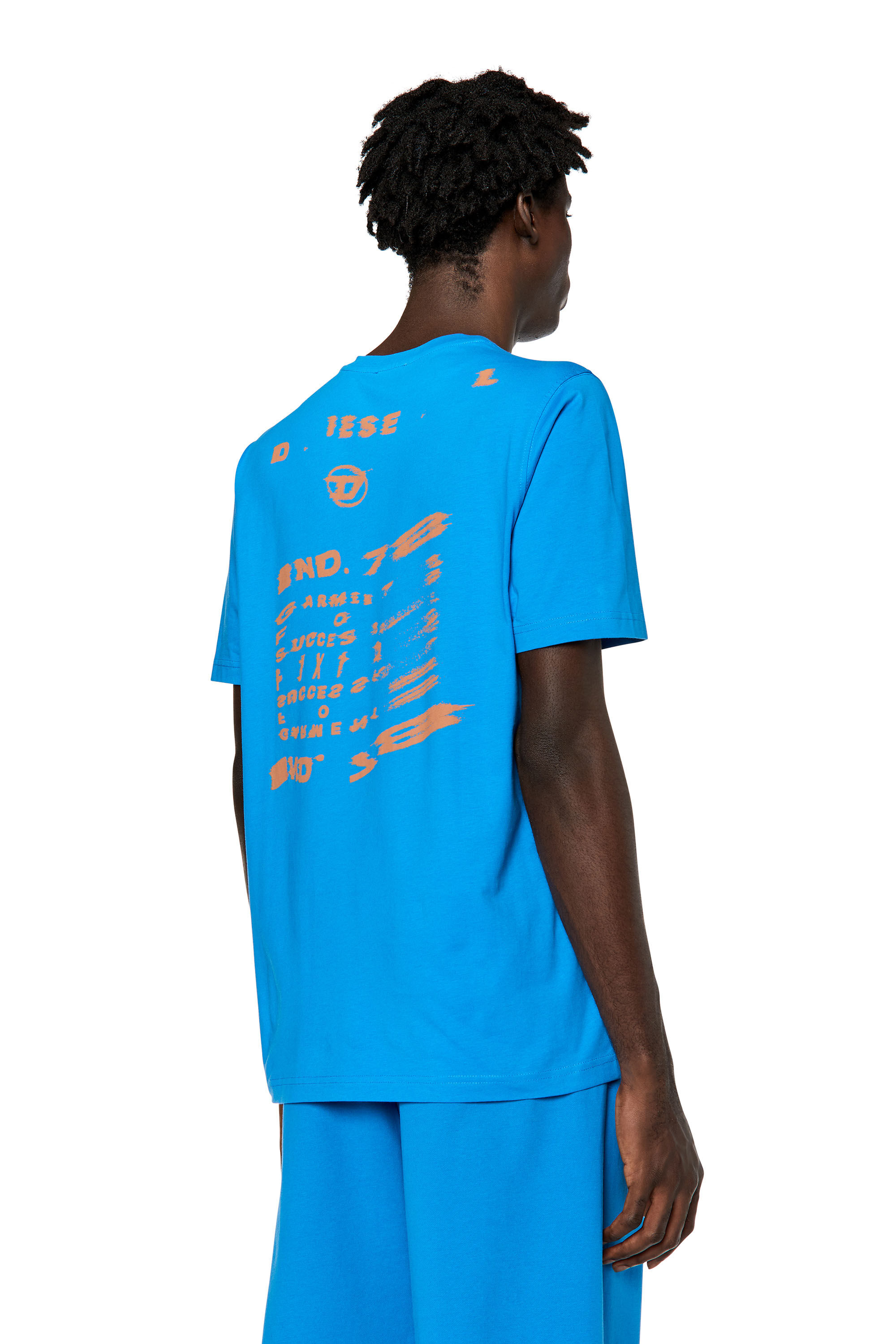 Diesel - T-JUST-G9, Blue - Image 4