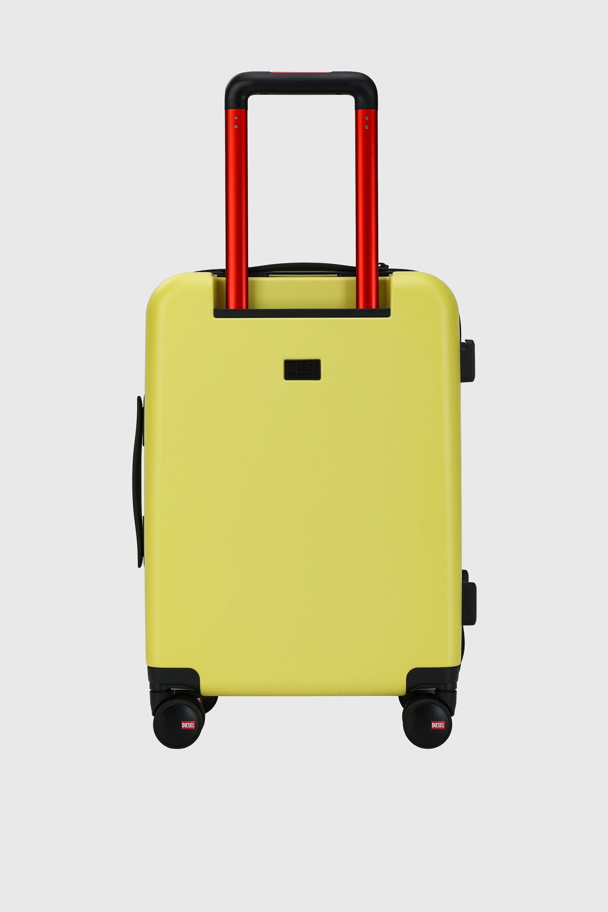 Diesel - LU0043 HARD LUGGAGE - DSL012, Unisex's Oval D suitcase size S in Yellow - 2