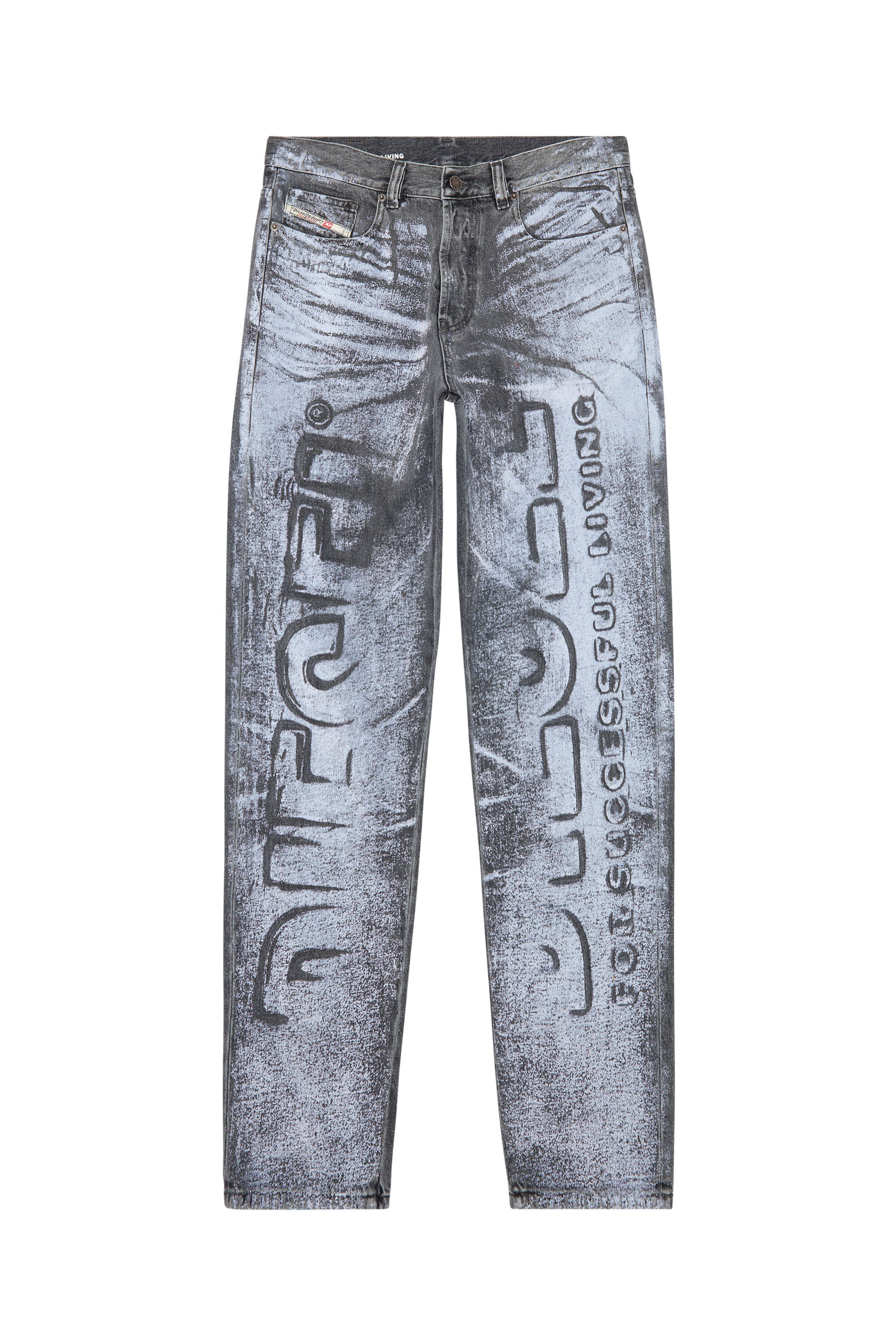 Diesel - Straight Jeans 2010 D-Macs 007T5, Grey - Image 2