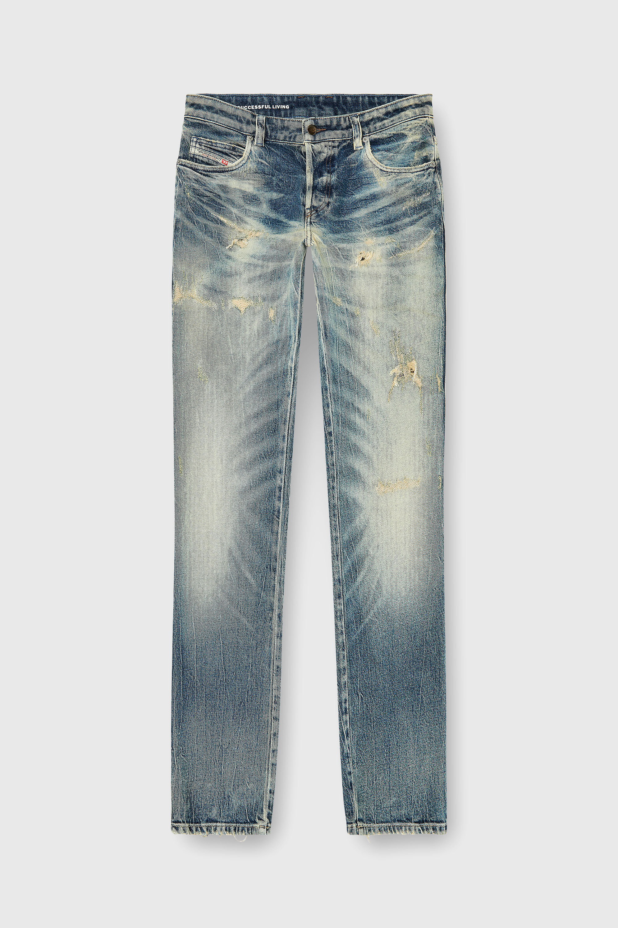 Diesel - Man's Slim Jeans 1993 D-Vyl 09P34, Medium blue - 6