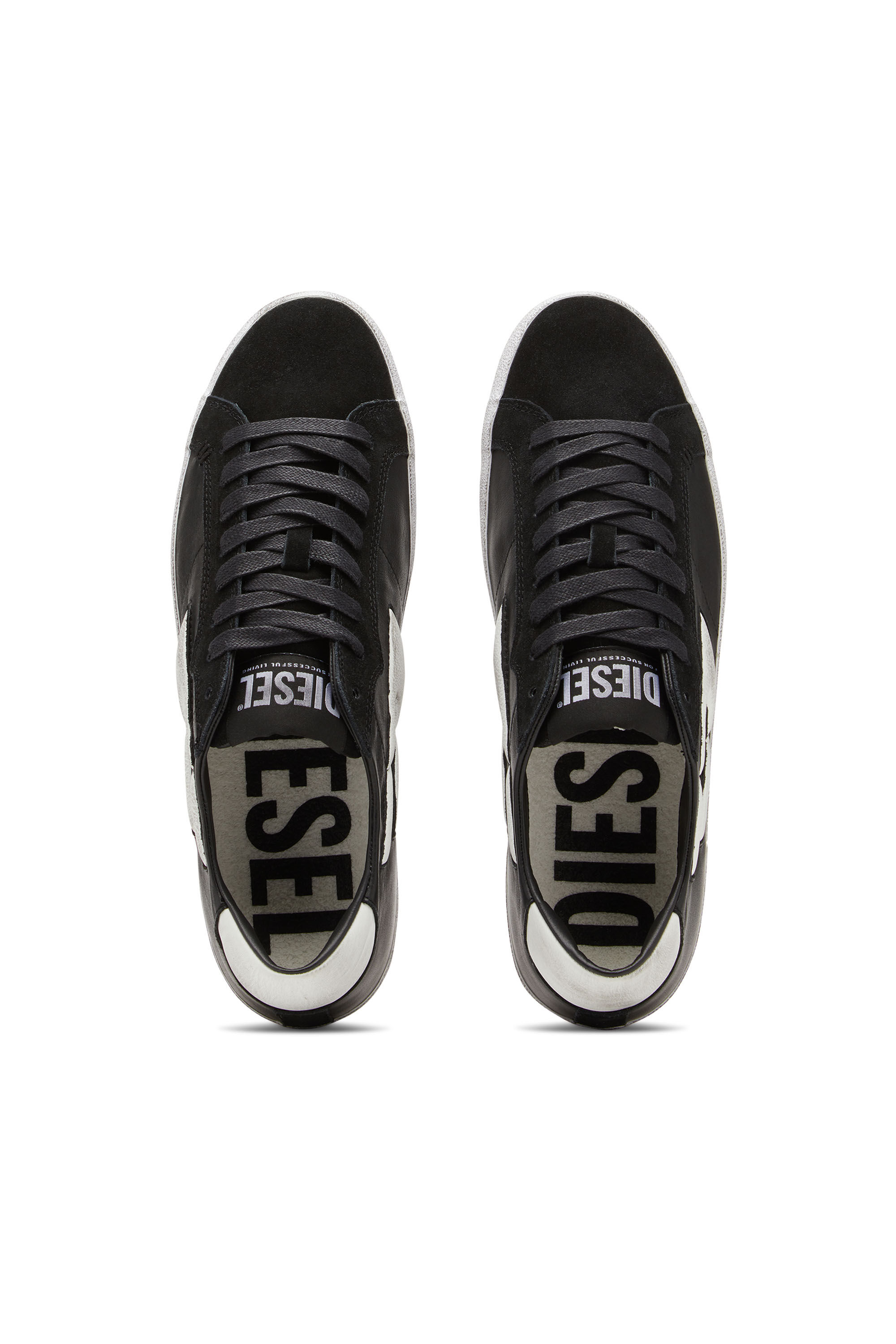 Diesel - S-LEROJI LOW, Black/White - Image 4