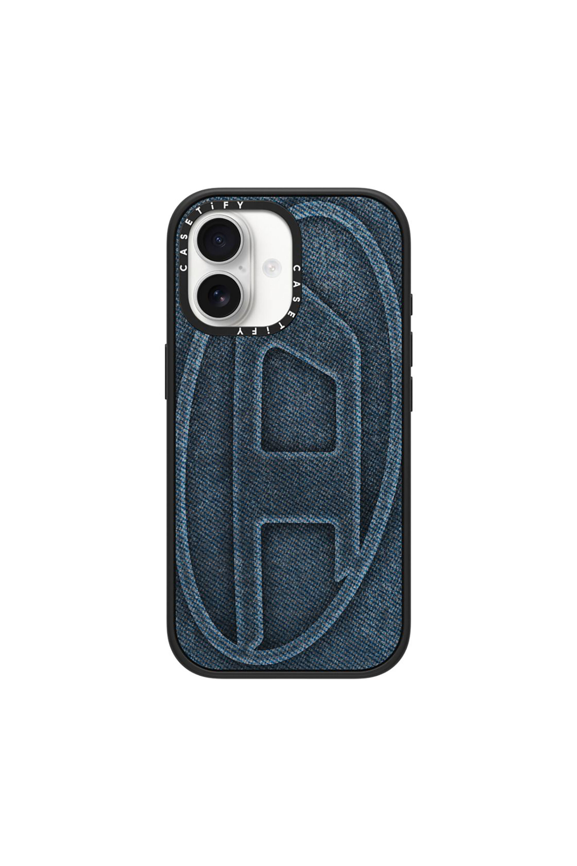Women's Oval D impact case for iPhone 17 | Blue | Diesel