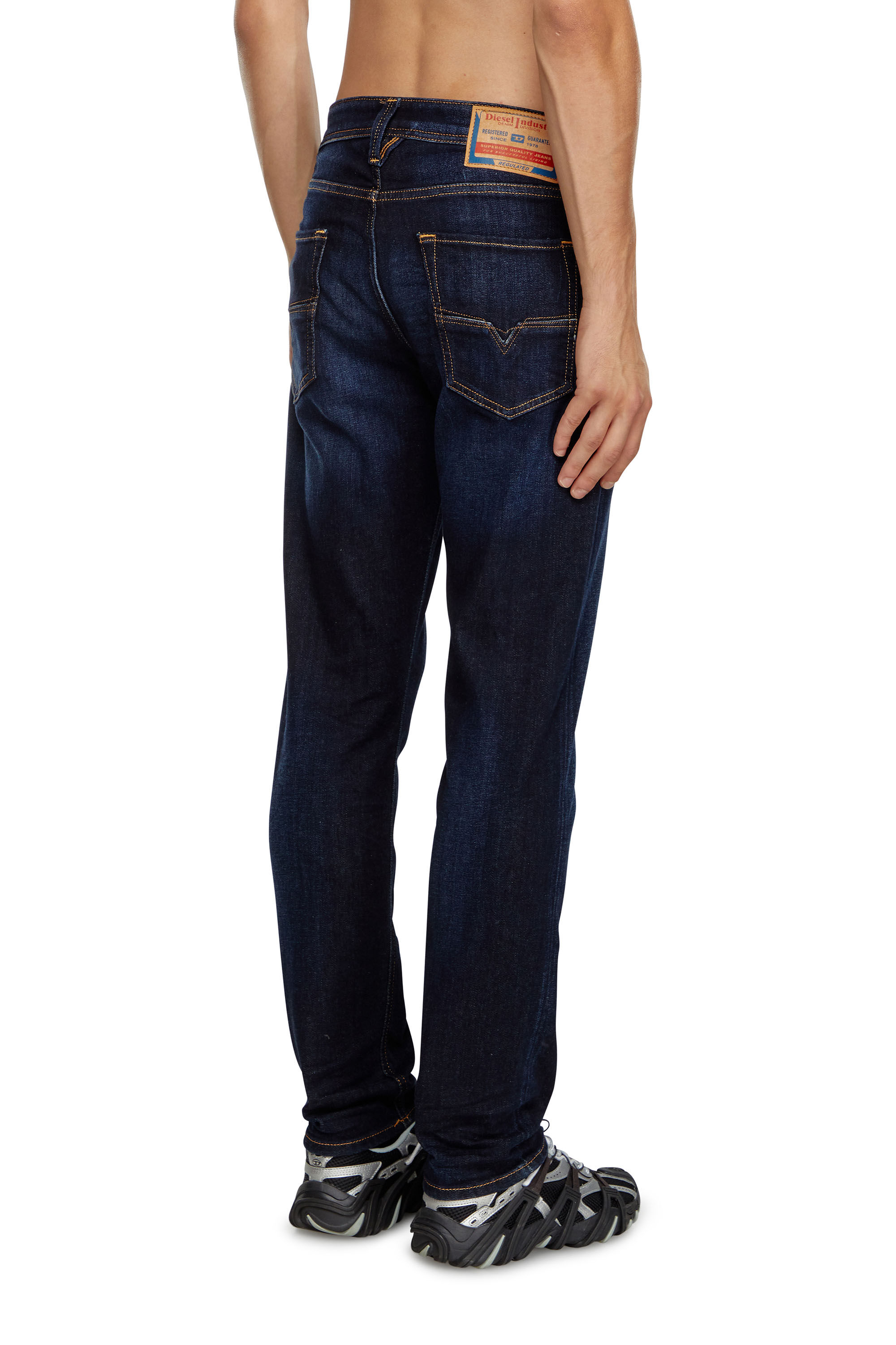 Diesel - Man's Regular Jeans 1986 Larkee-Beex 009ZS, Dark Blue - 4