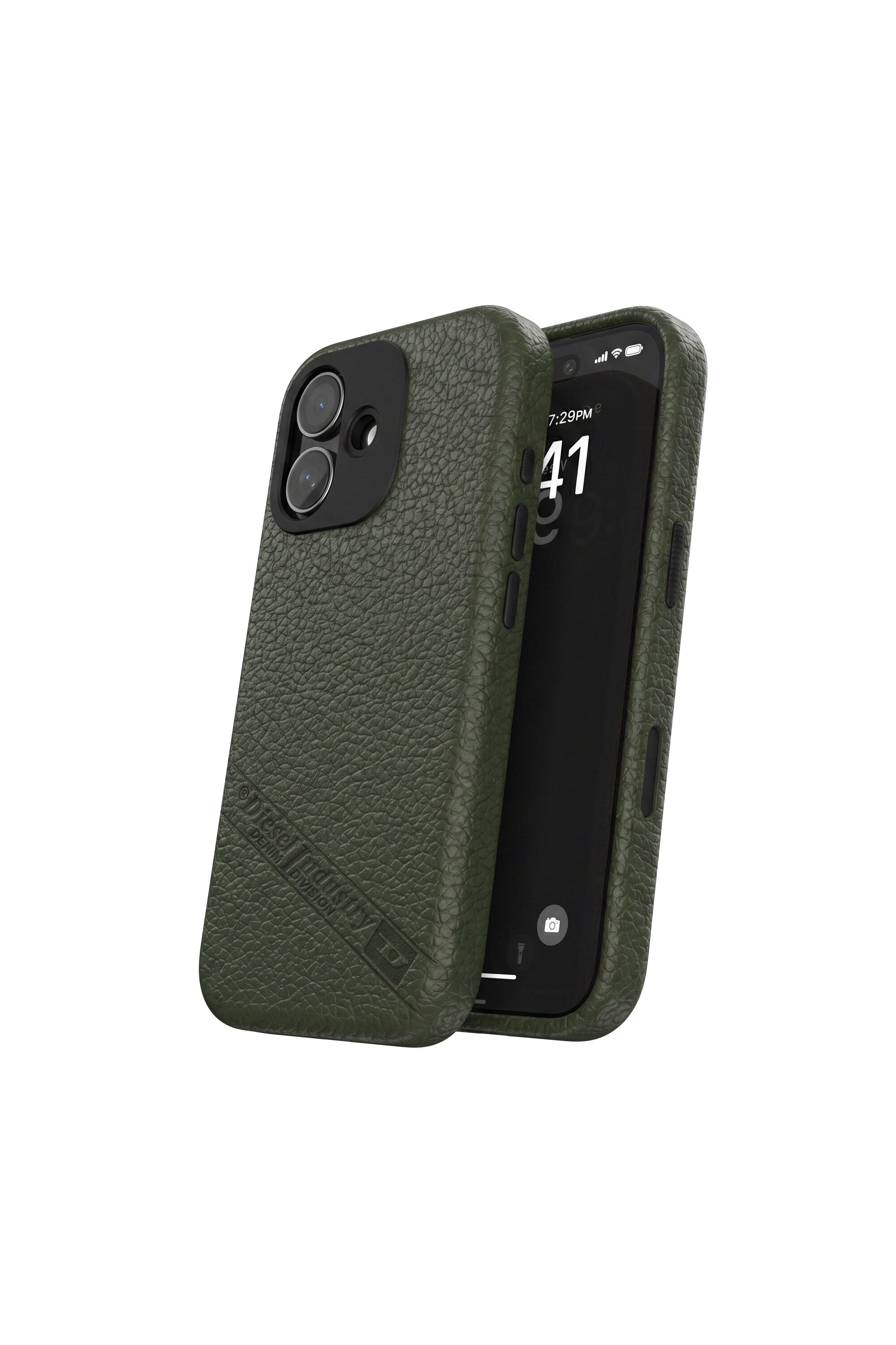 Diesel - 60646 MOULDED CASE, Unisex's Flag D case with MagSafe for iPhone 17 in Dark Green - 3