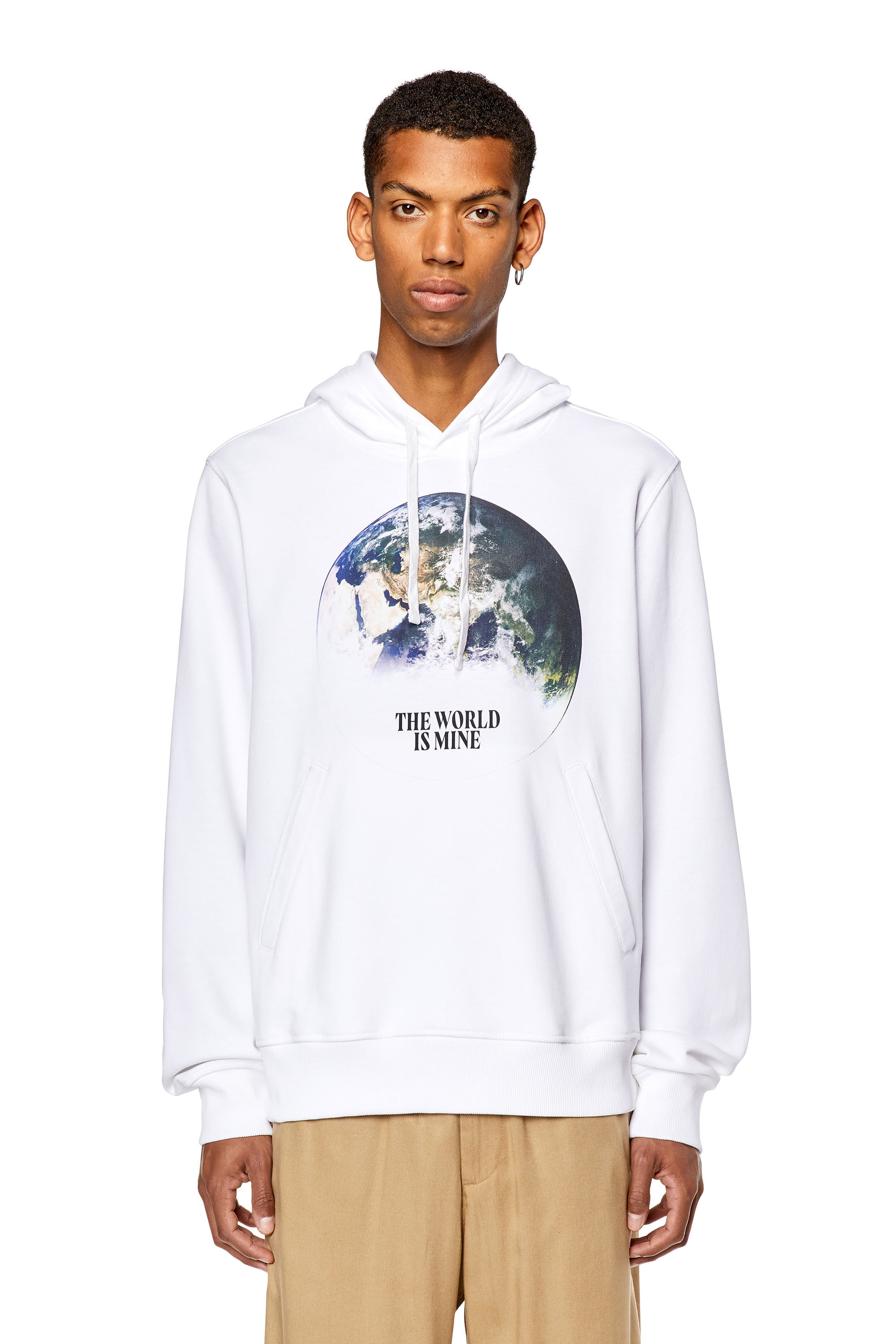 Diesel - S-GINN-WELT-HOOD, White - Image 5
