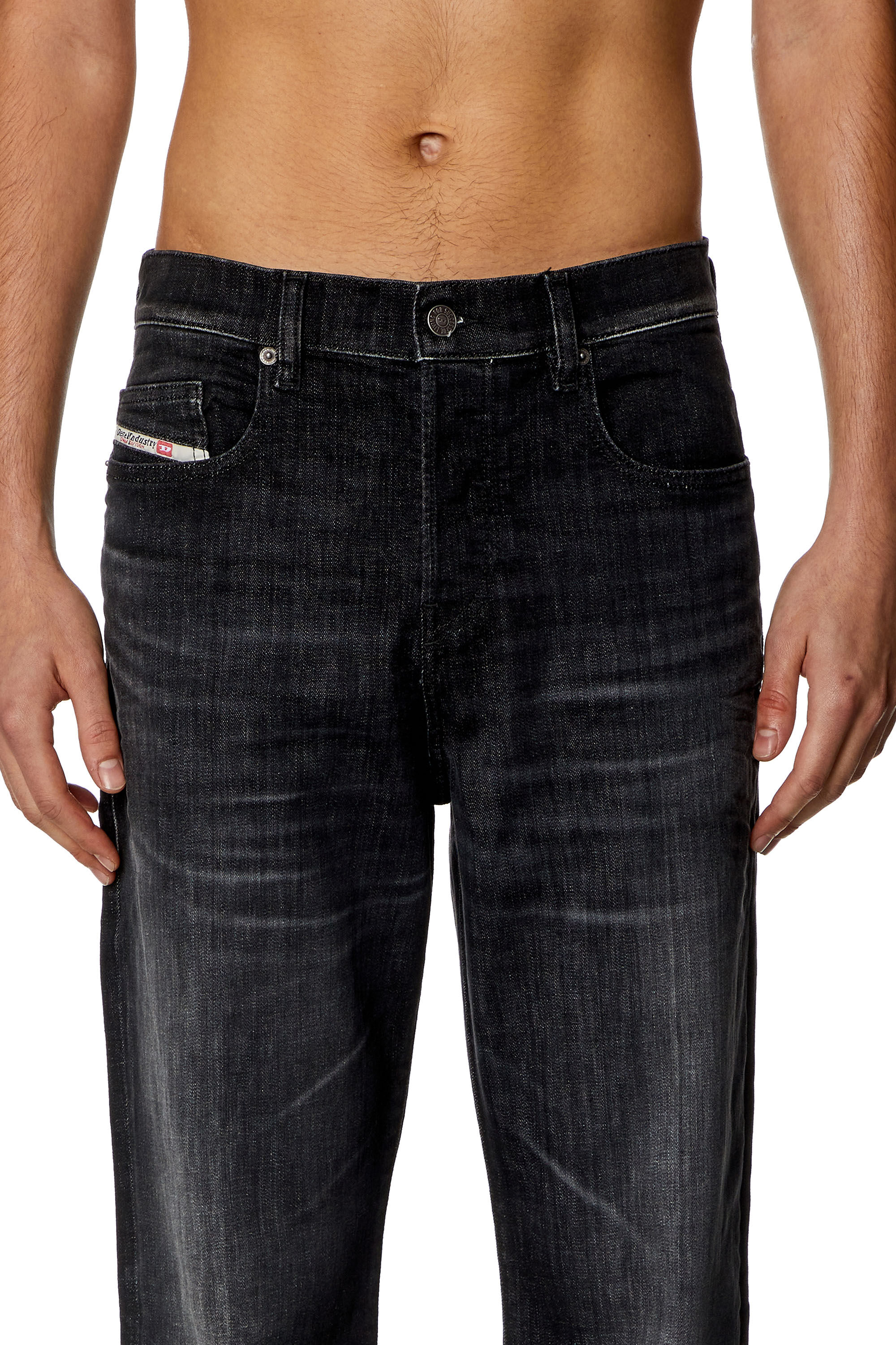Diesel - Straight Jeans 2020 D-Viker 09H34, Black/Dark grey - Image 5