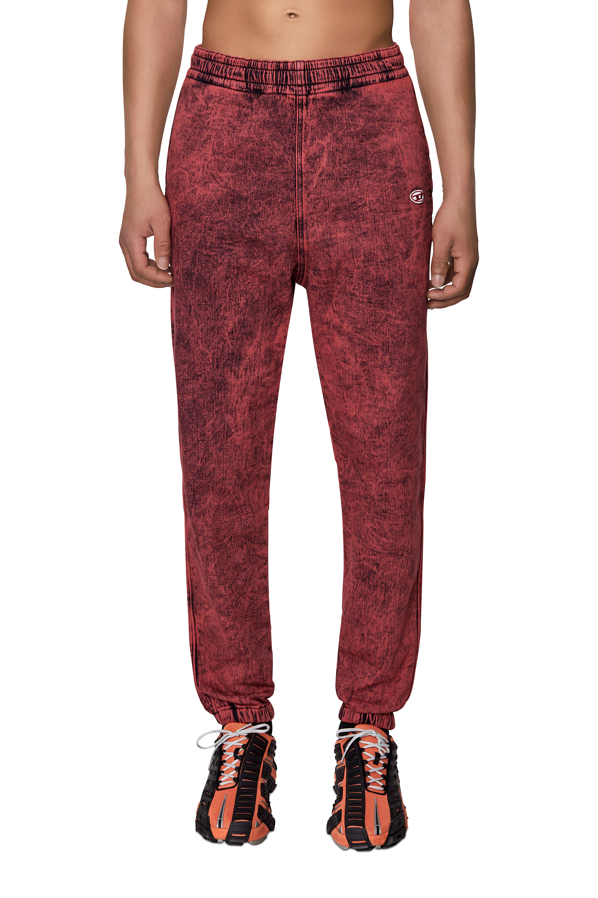 Diesel - D-Lab Track Denim 09D16 Tapered, Red - Image 3