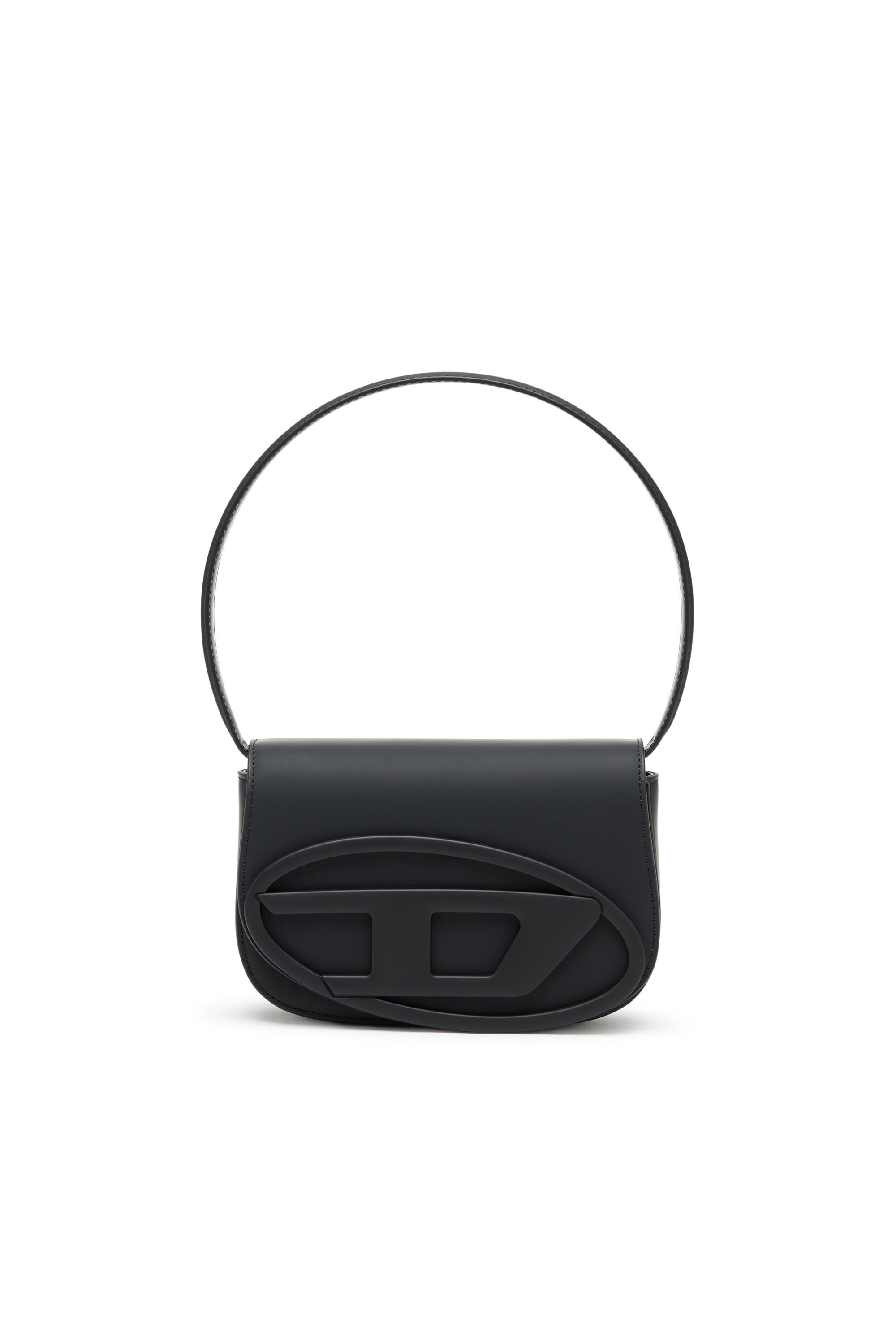 爆買い Women's Black | leather matte in bag shoulder 1DR-Iconic バッグ