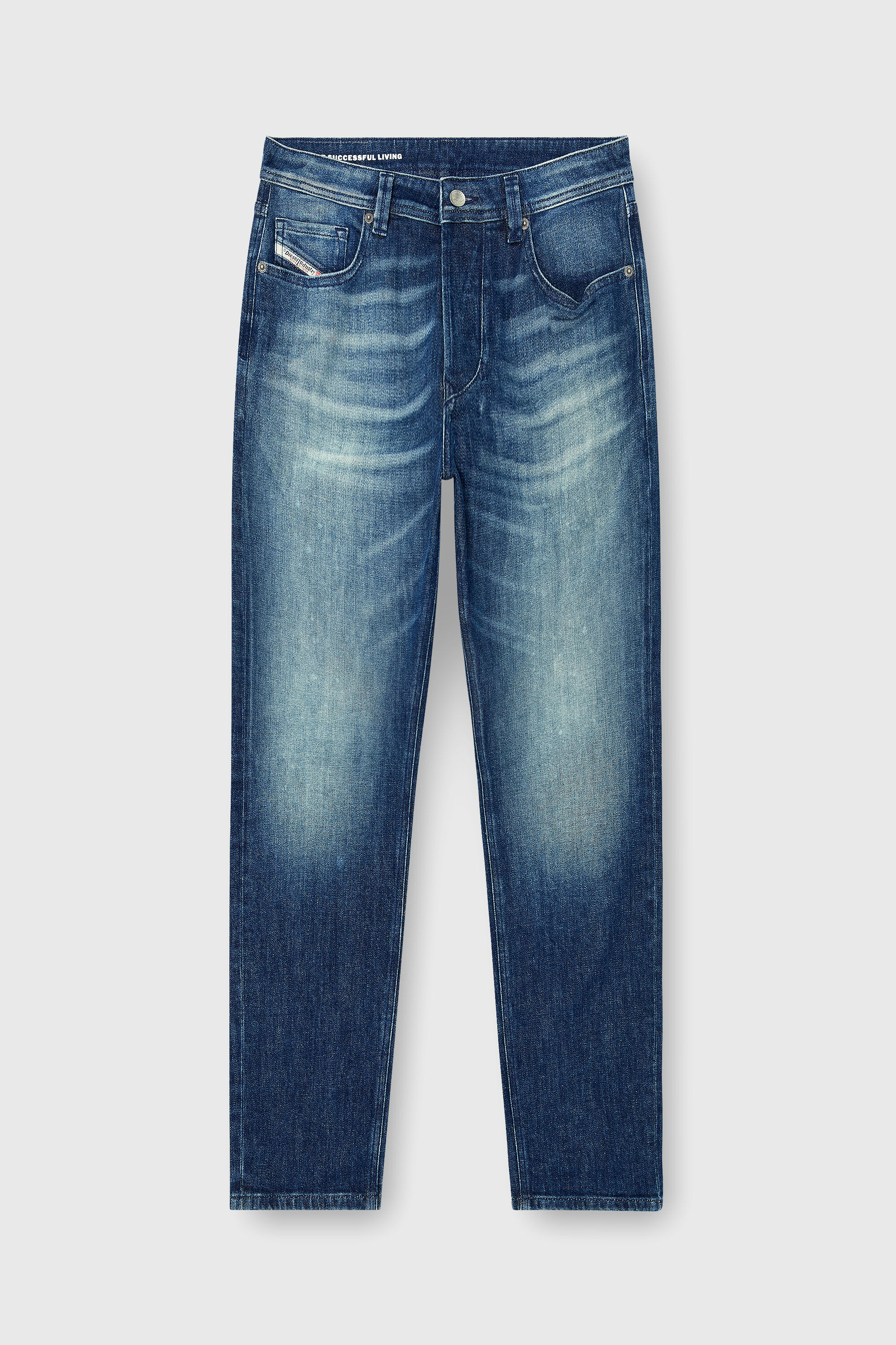 Diesel - Man's Regular Jeans 1986 Larkee-Beex 0KBBR, Dark Blue - 6