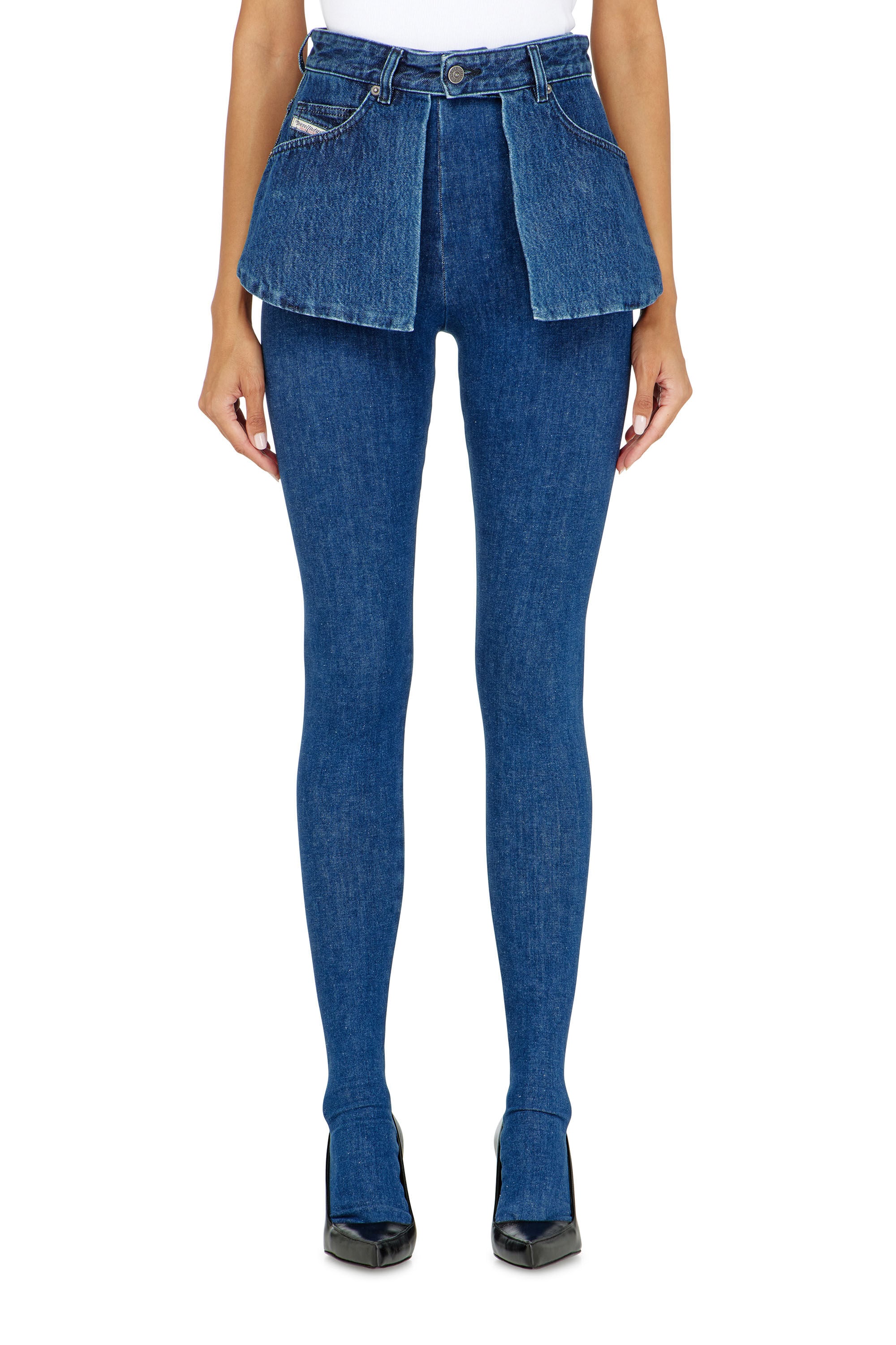 Diesel - Woman's Skinny Jeans D-Spika 09R31, Dark Blue - 4