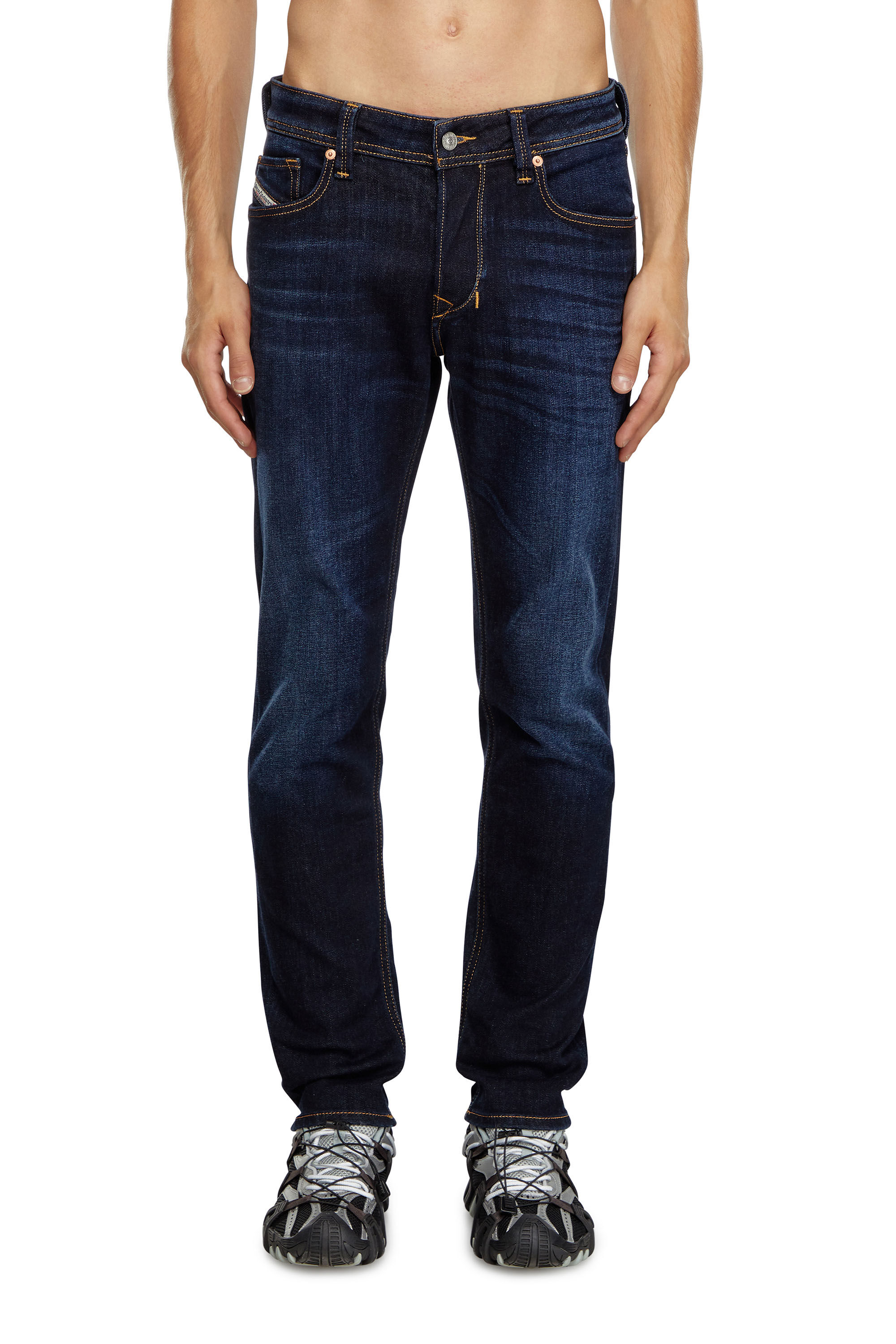 Diesel - Man's Regular Jeans 1986 Larkee-Beex 009ZS, Dark Blue - 3