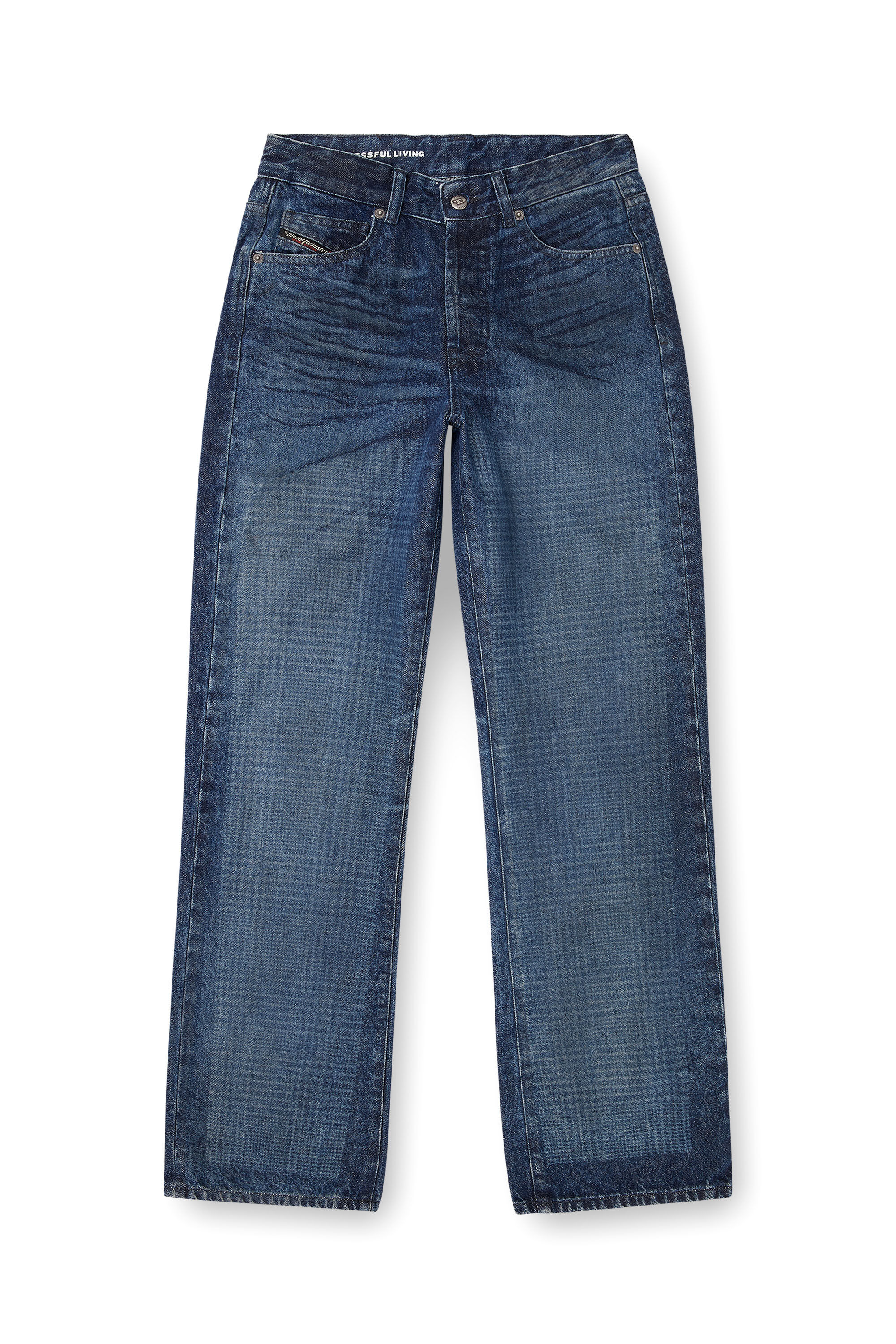 Diesel - Woman's Regular Jeans 1971 D-Sent 007CV, Dark Blue - 2