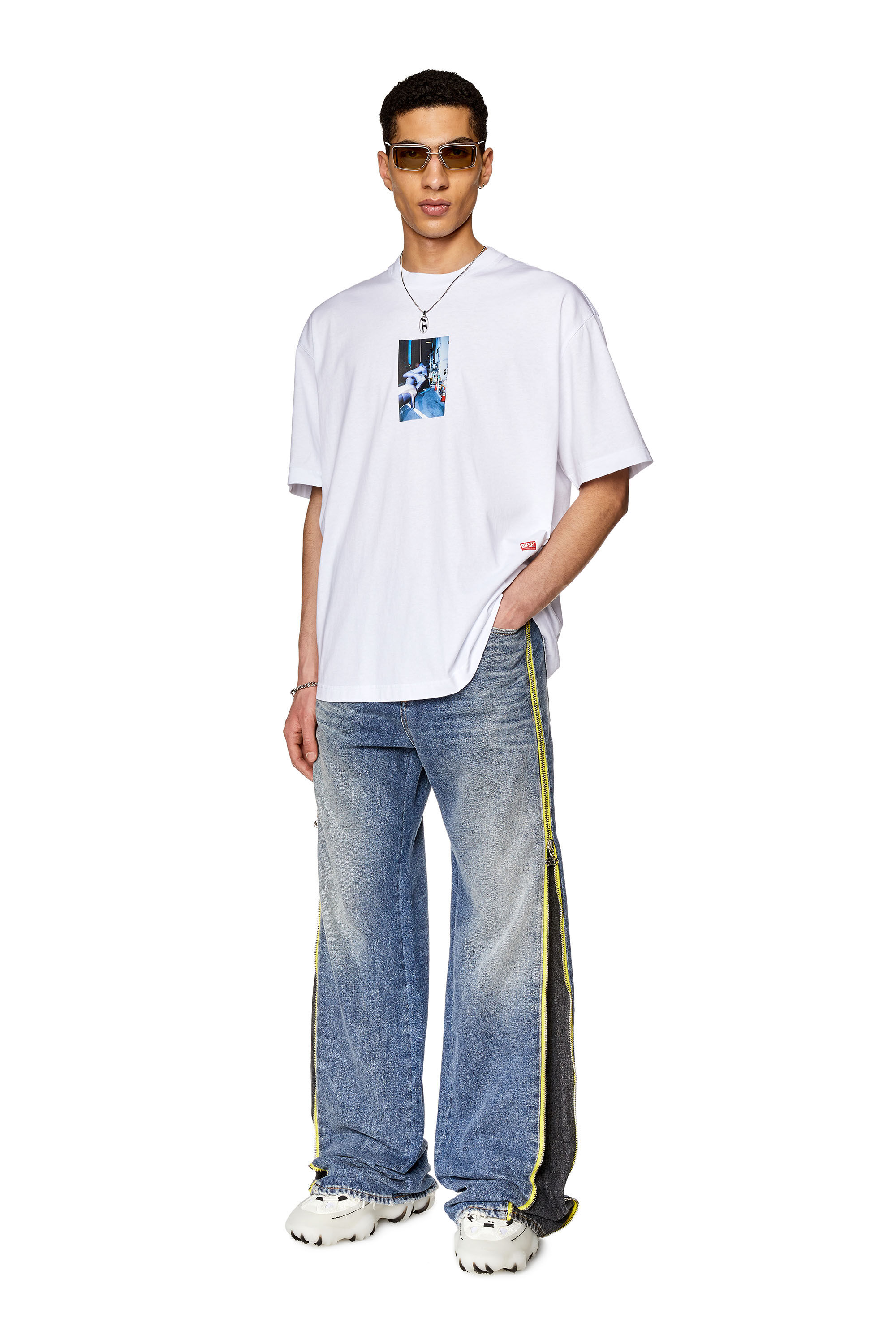 S-PROTOTYPE: Men's Low-top sneakers with rubber overlay | Diesel
