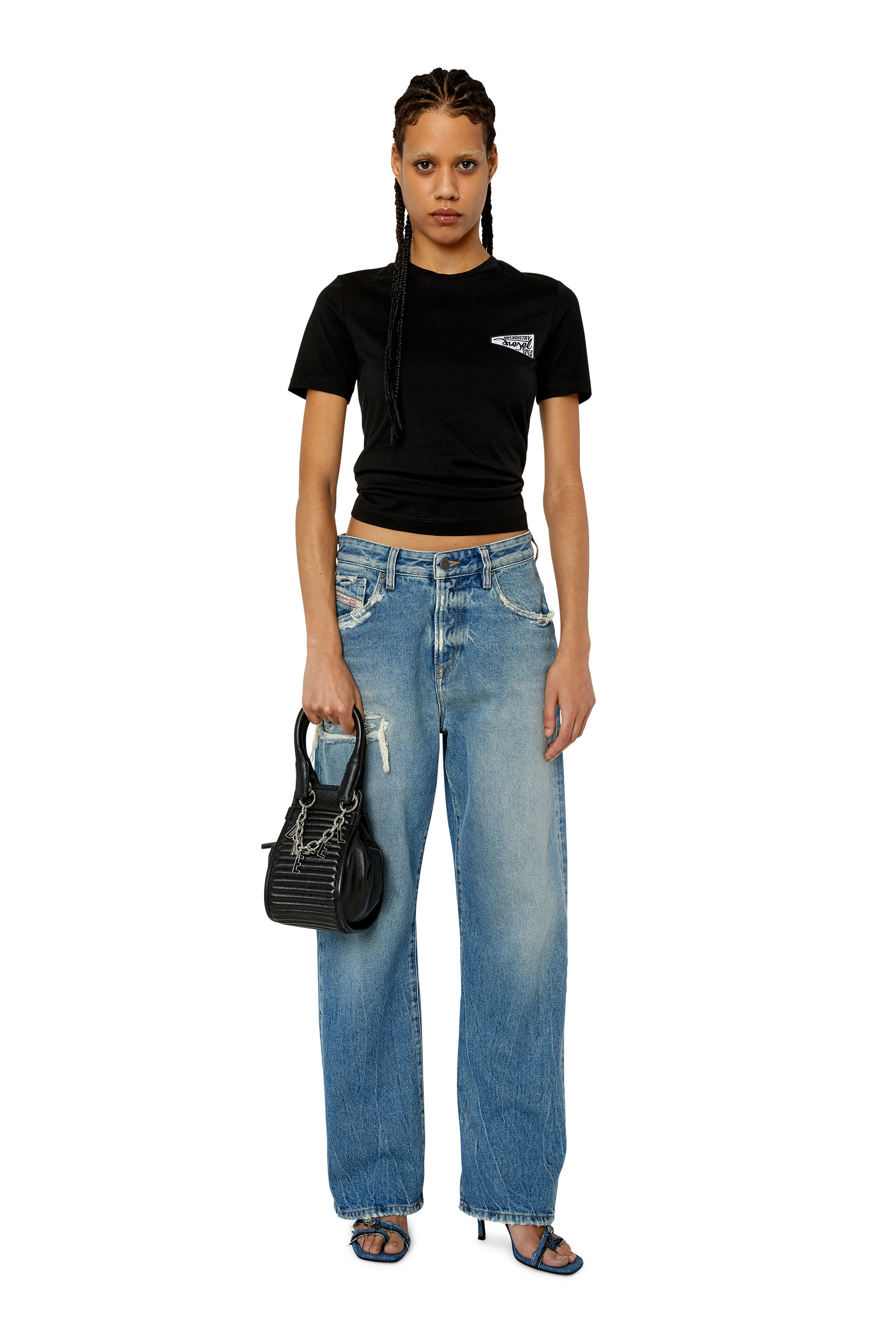 Diesel - 1999 D-Reggy 007N3 Straight Jeans, Medium blue - Image 1