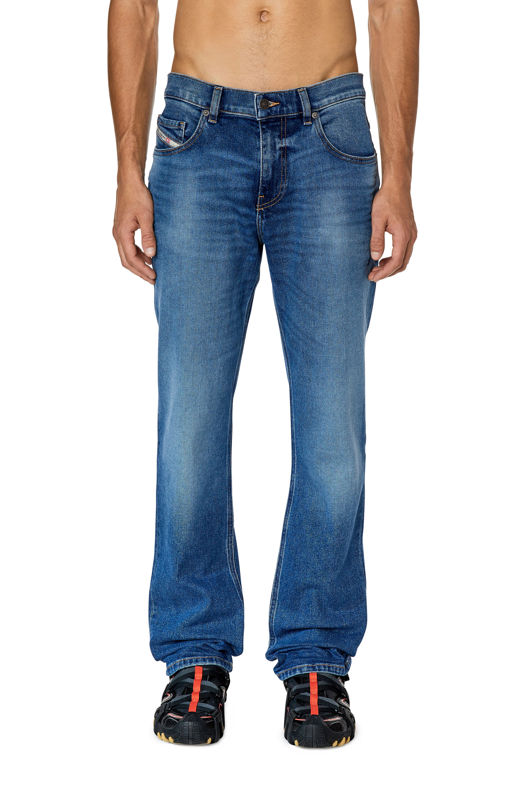 Diesel - 2021 D-Vocs 0NFAJ Bootcut Jeans, Medium blue - Image 3