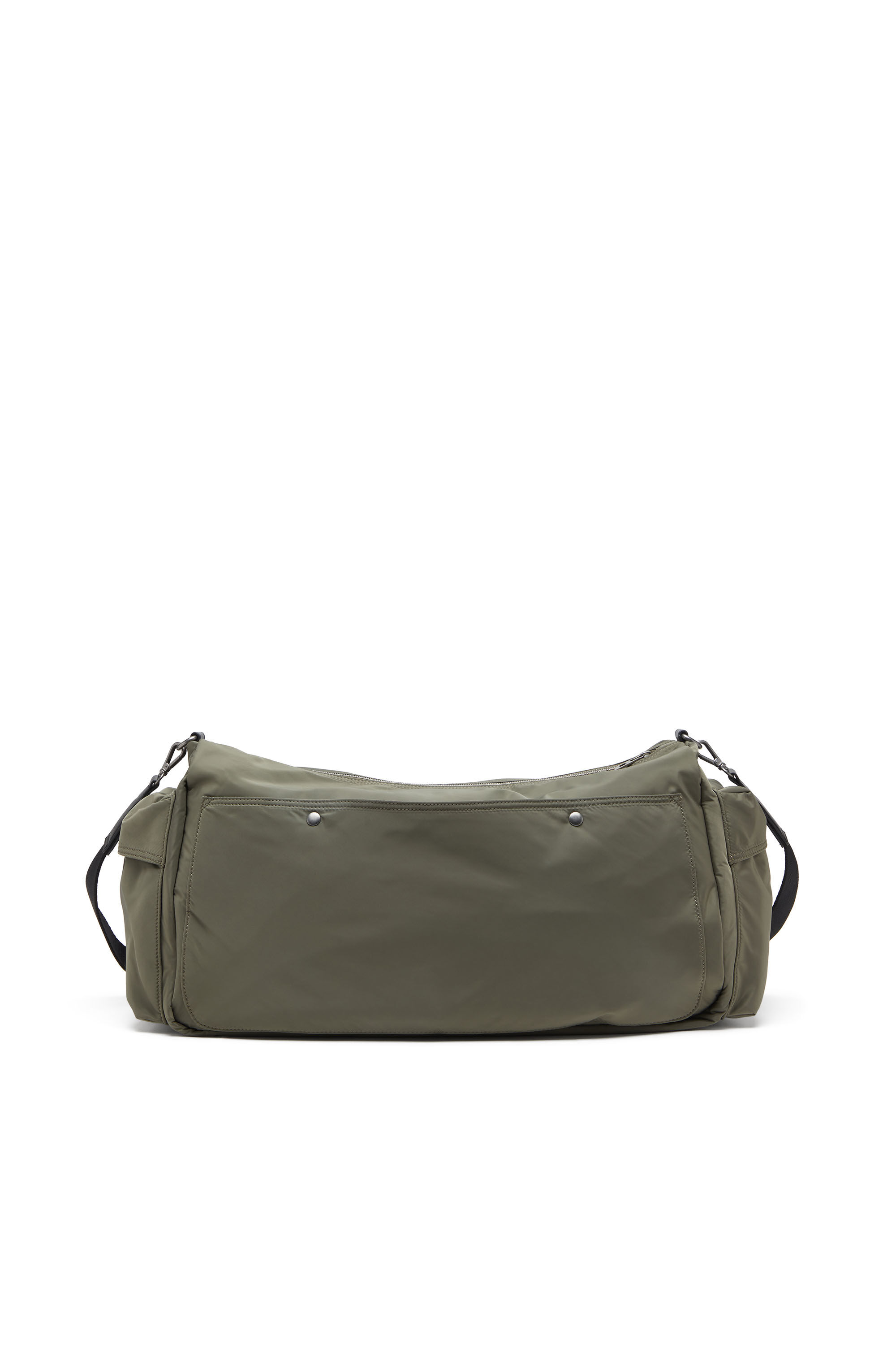 Diesel - MULTI-PKTS DUFFLE X, Unisex's Multi-Pkts-Multipocket duffle bag in utilitarian shell in Military Green - 3