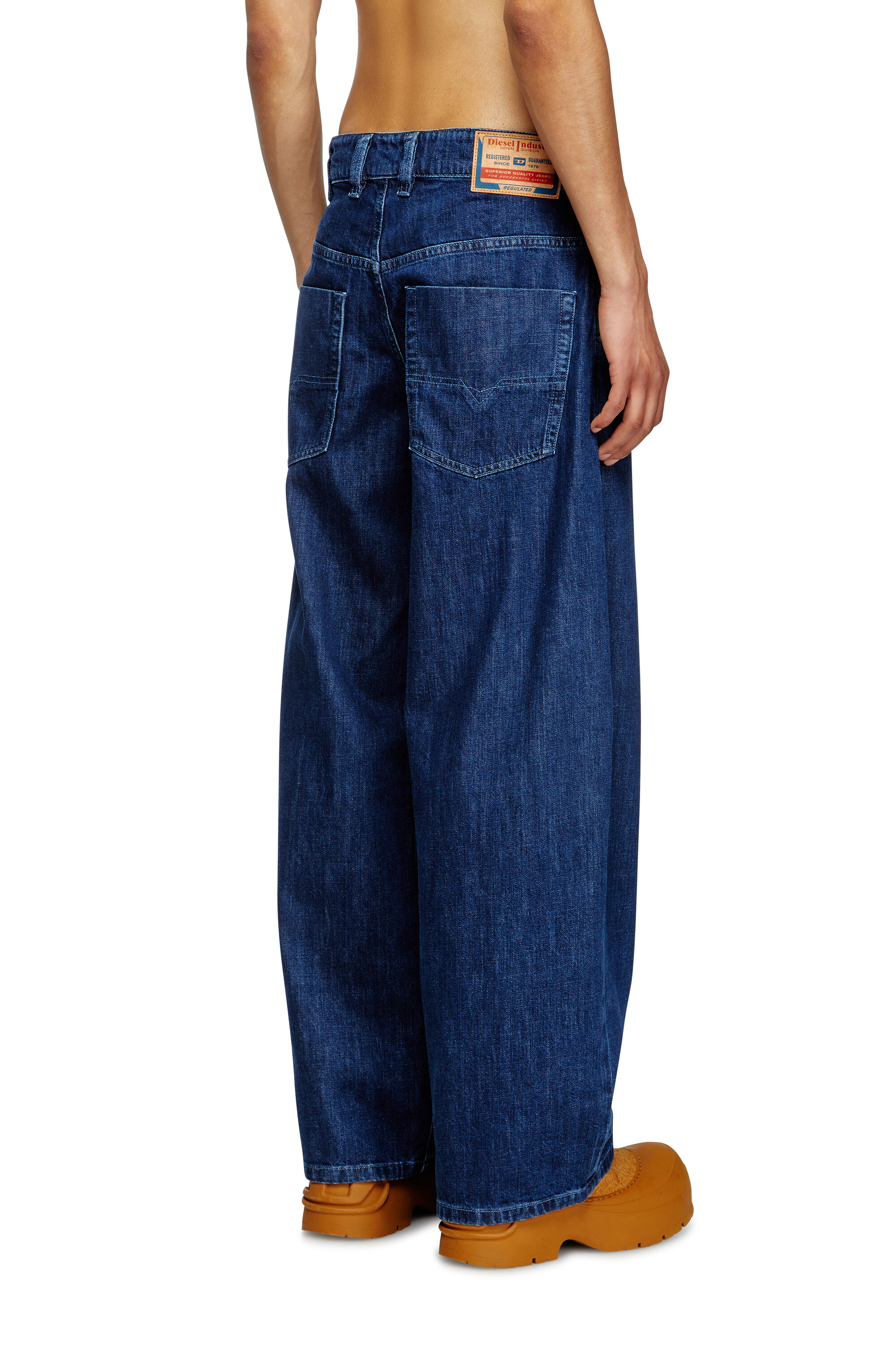 Women's Relaxed Jeans | Regular Waist 1997 D-Enim-M | Dark Blue