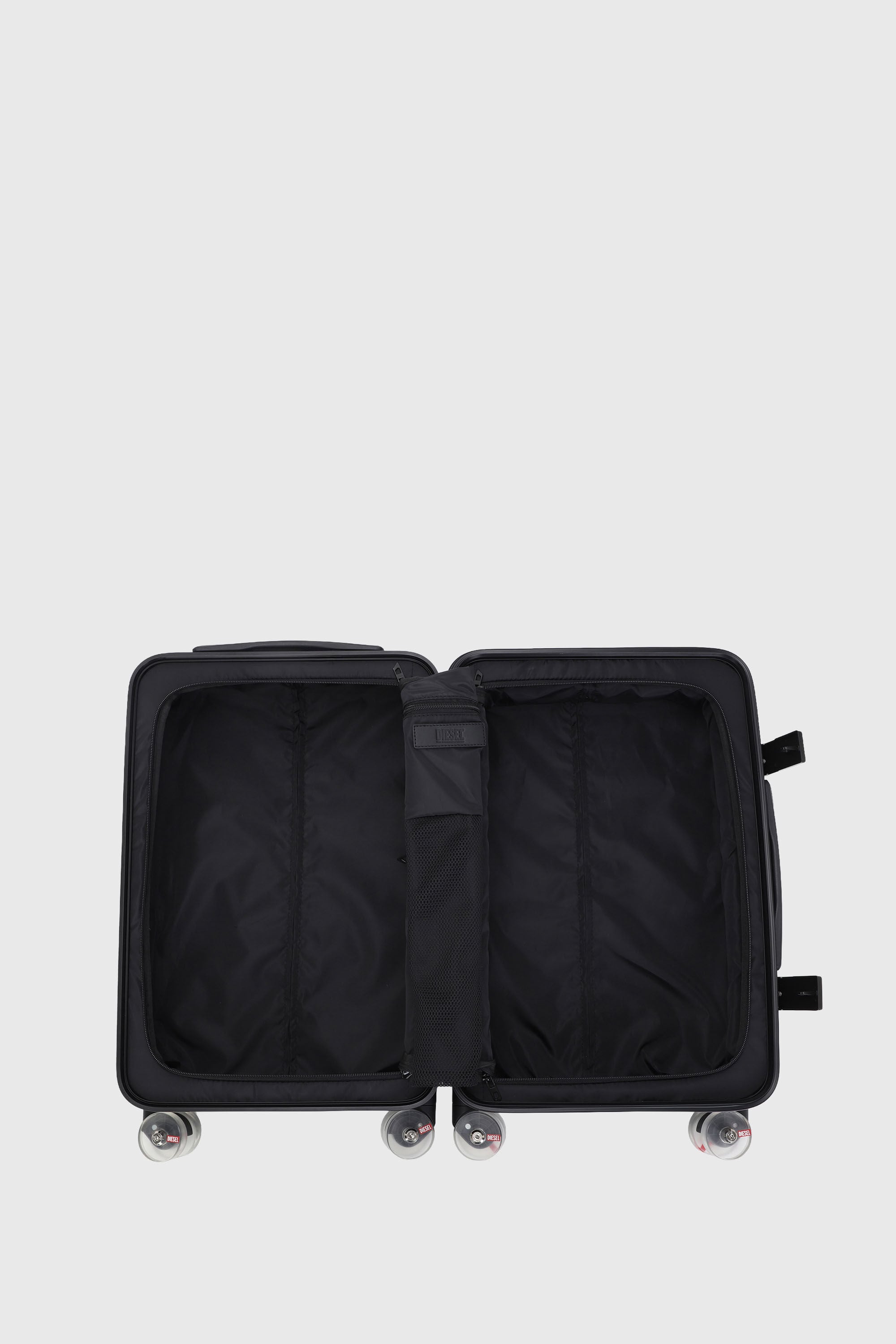 Diesel - DSL CARBON FIBER TROLLEY-BLACK- DSL001, Unisex's Carbon fiber suitcase size S in Black - 3