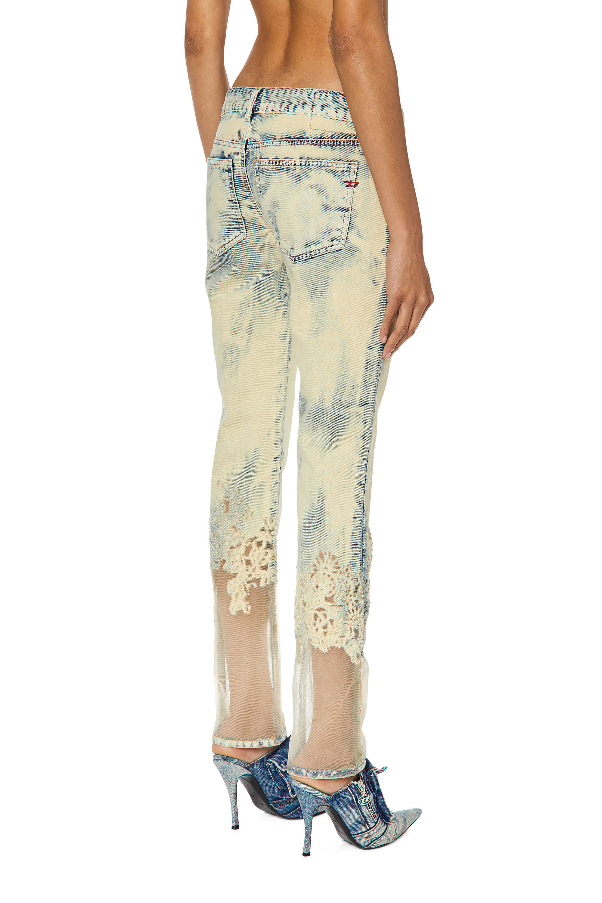 Diesel - 2002 068GP Straight Jeans, Light Blue - Image 4