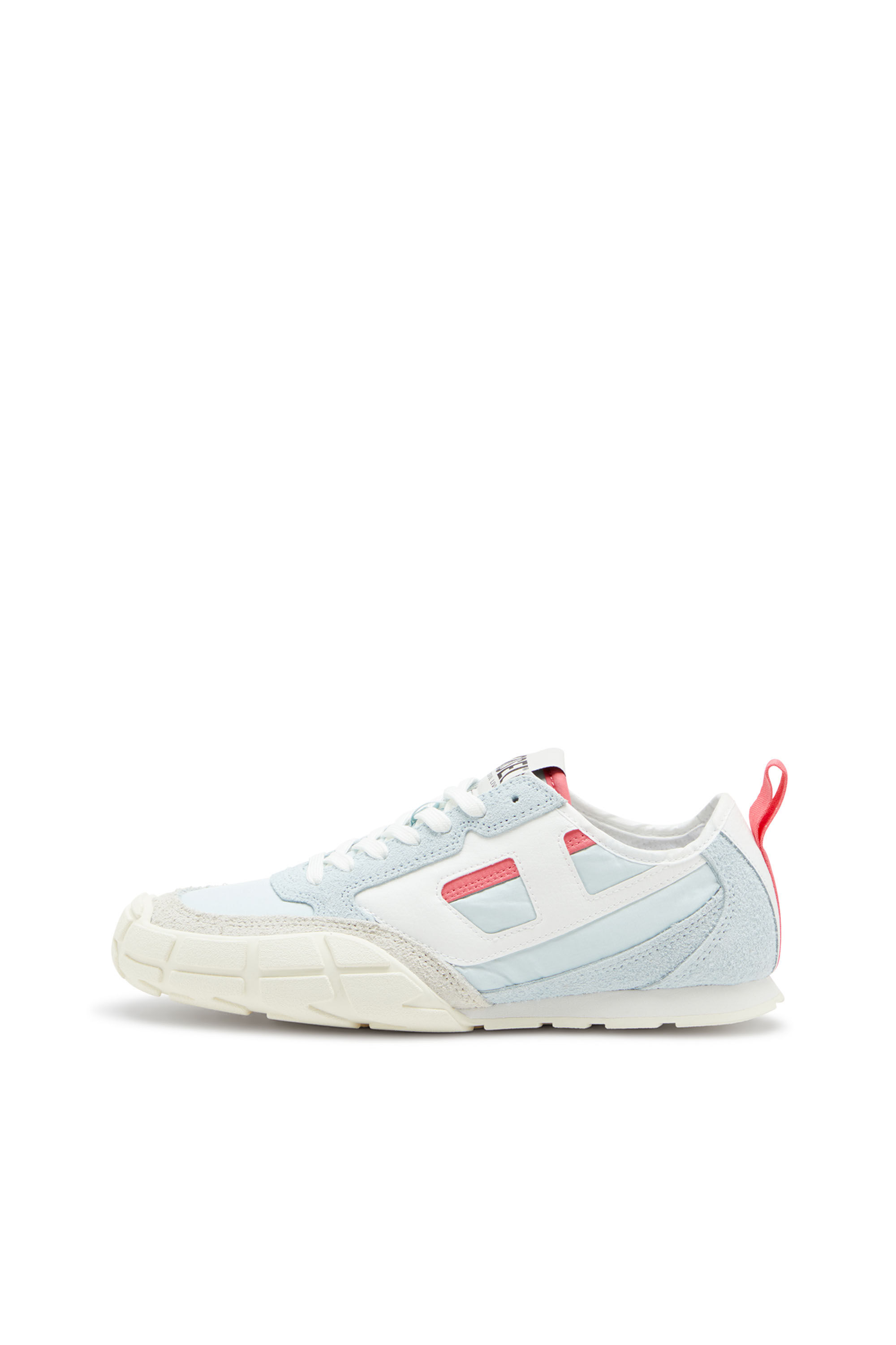 Diesel - S-PAGODHA LOW W, Woman's Sneakers in leather, suede and ripstop in null - 7