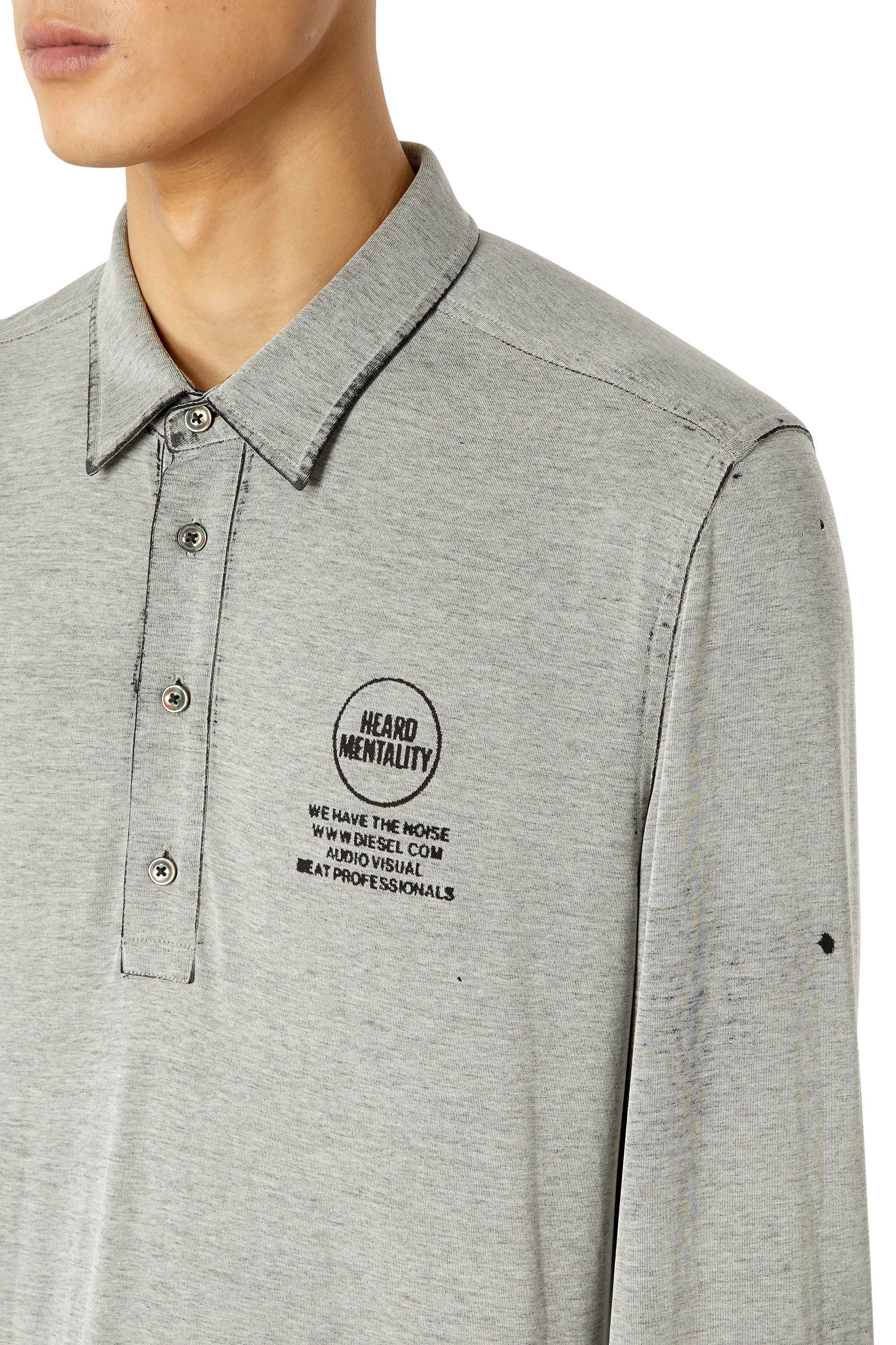 Diesel - S-HIRT, Grey - Image 6