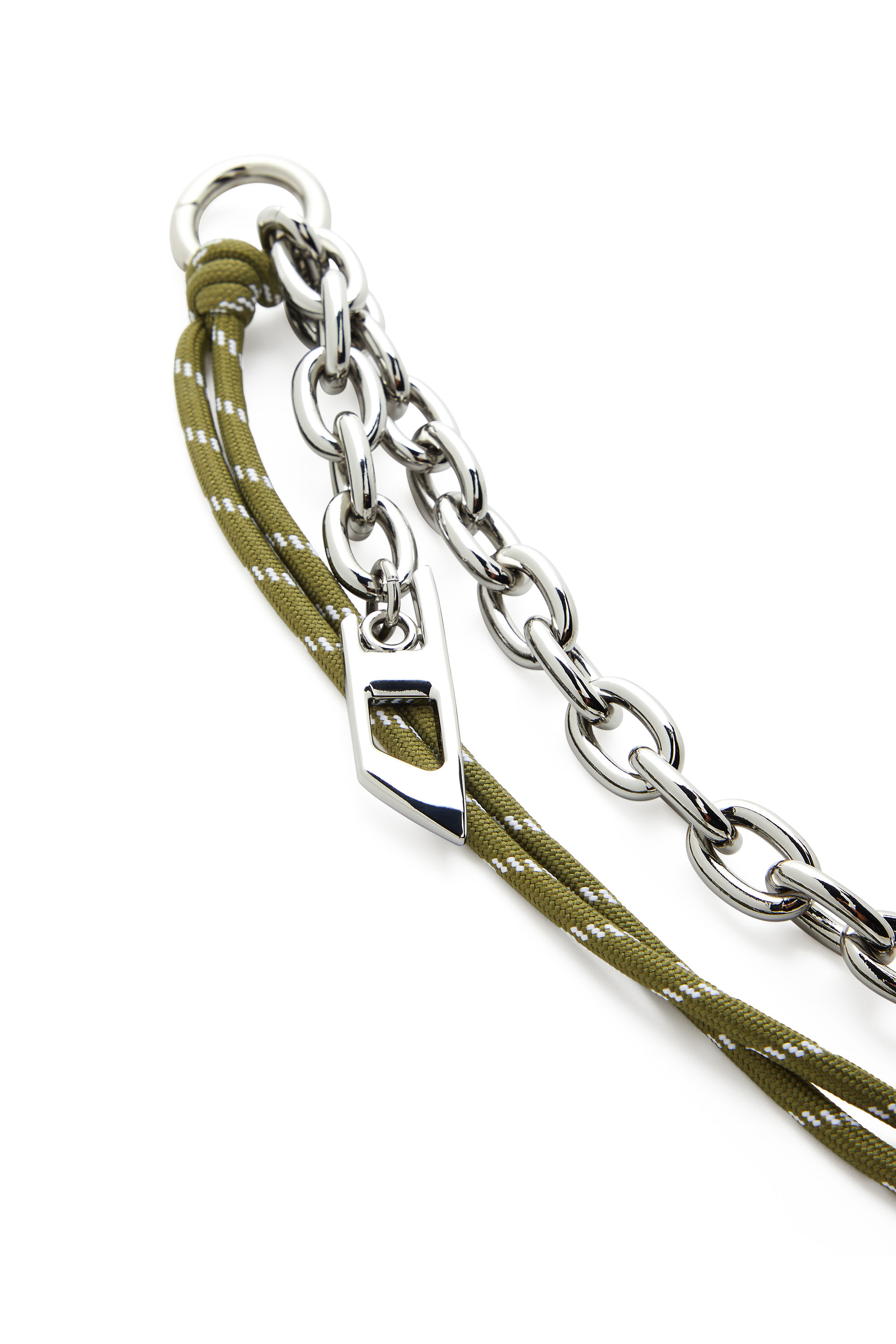 CHAIN-D L, Silver/Green