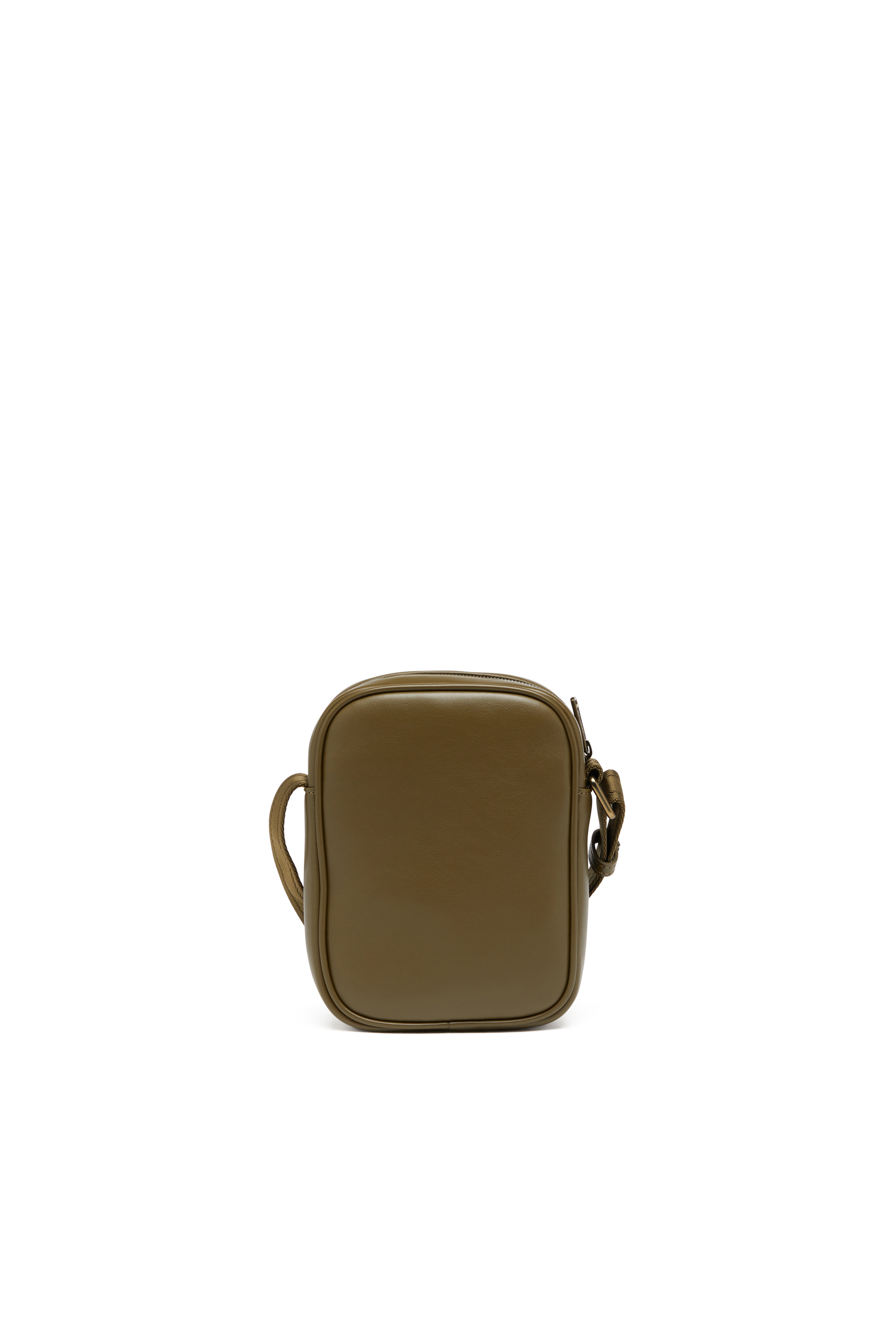 Diesel - HOLI-D CROSSBODY, Man's Holi-D-Crossbody bag in PU and neoprene in Military Green - 2