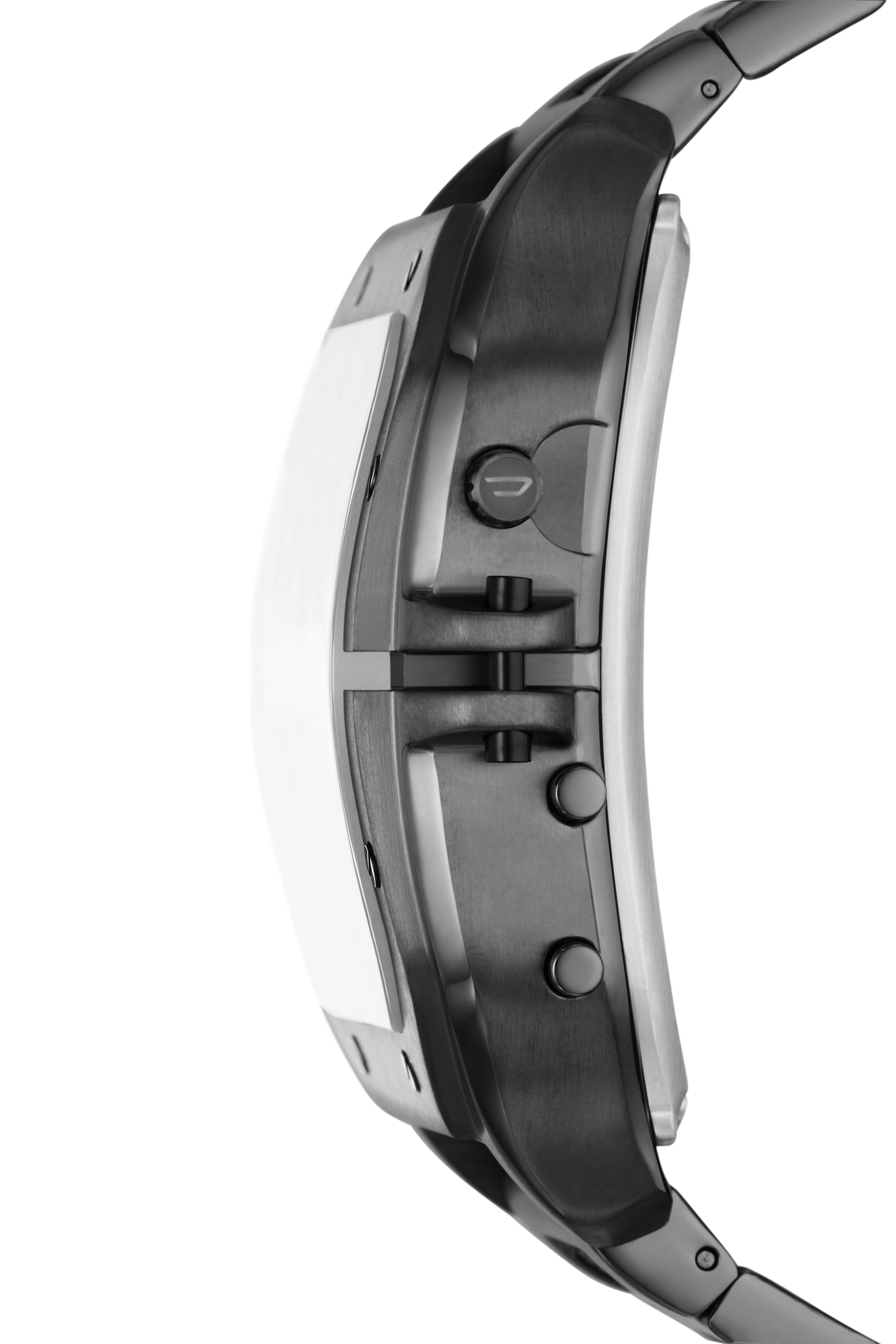 Diesel - DZ7462, Man's Clasher ana-digi gunmetal-tone stainless steel watch in Dark grey - 3