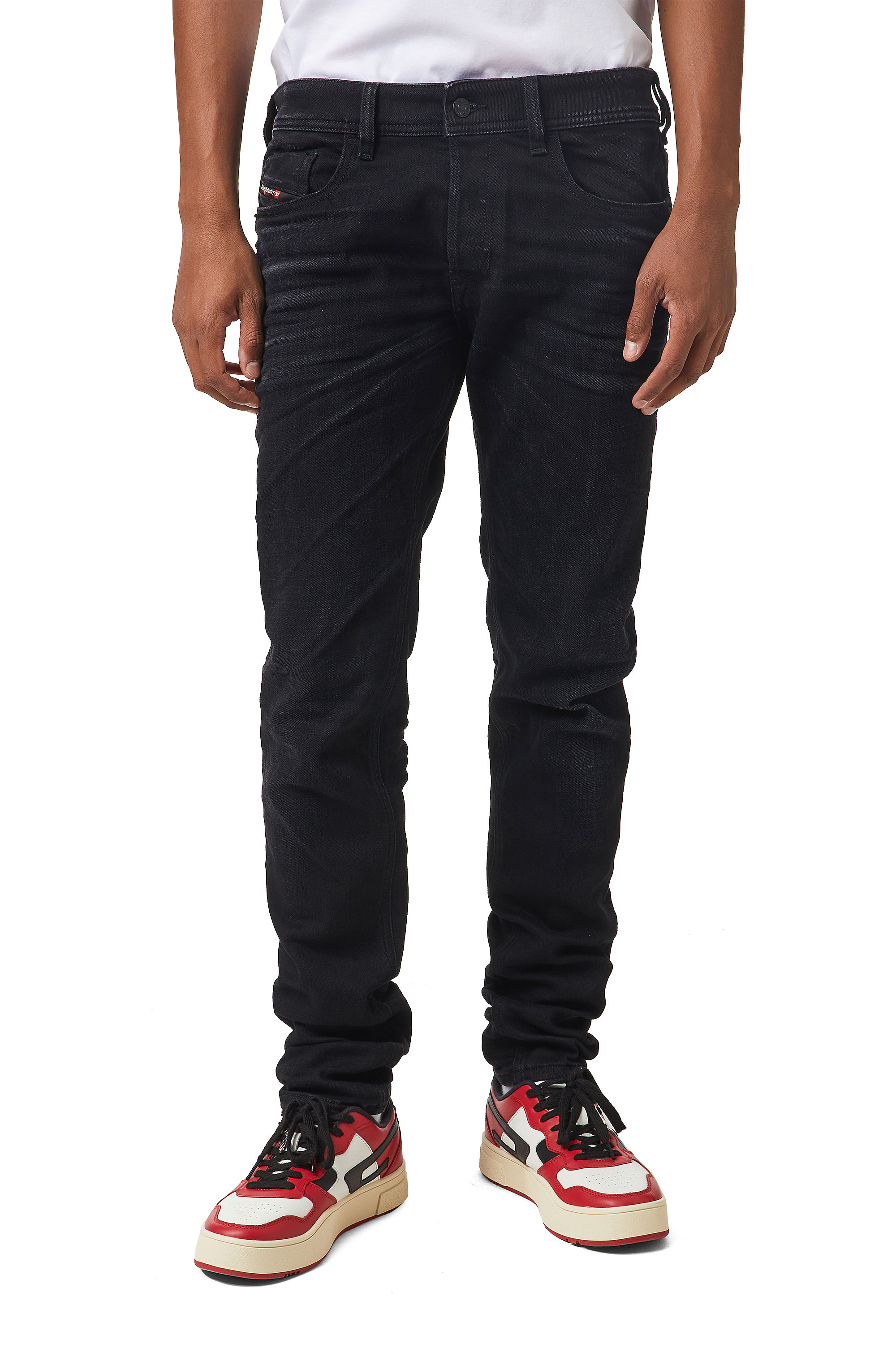 Sleenker 09A75, Black/Dark grey - Jeans