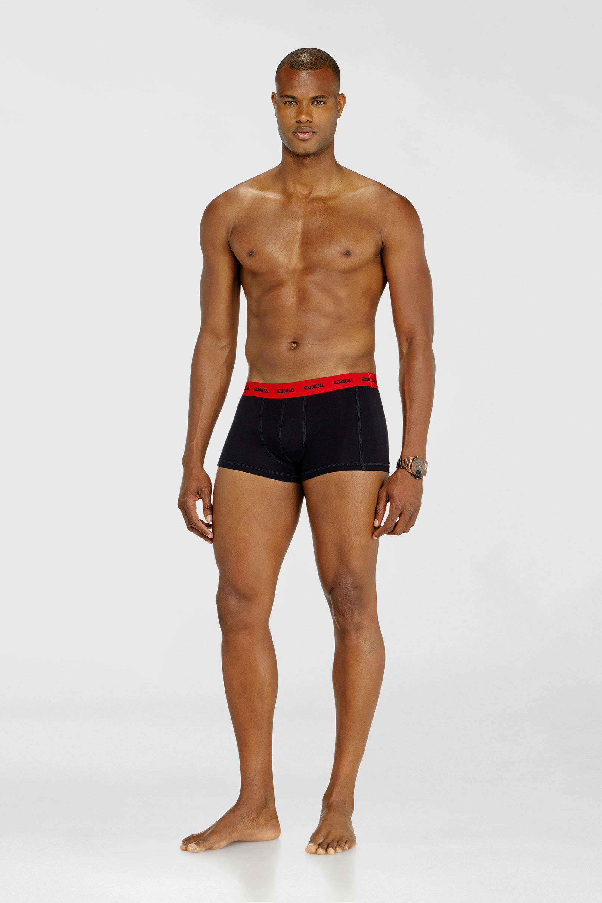 Diesel - DAMIEN-UTLT-3PACK, Man's Three-pack of boxer briefs in Black - 2