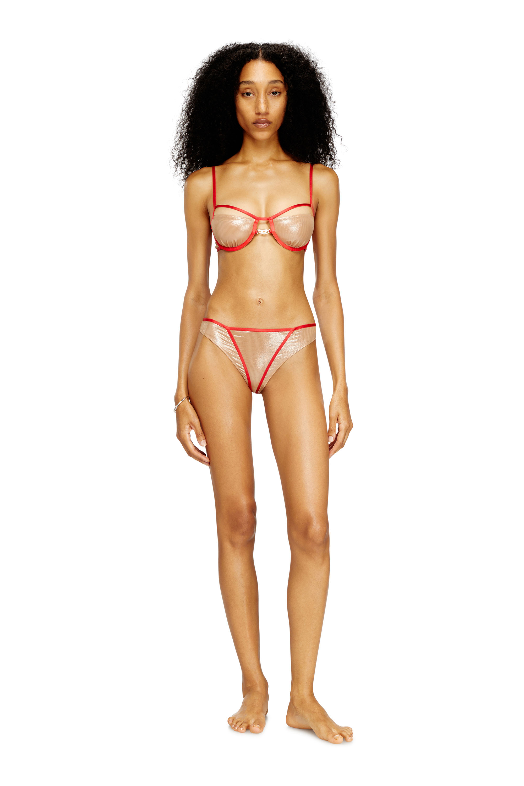 Diesel - CINDY-GFT, Woman's Underwire bra with contrasting trims in null - 2